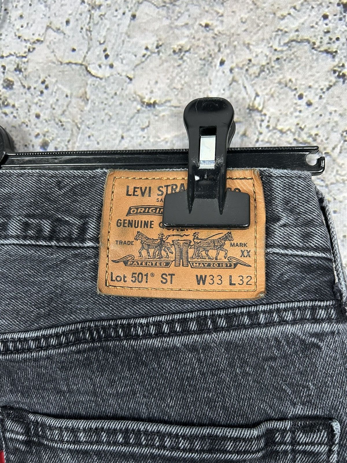 Levi's Levis 501 Justin Timberlake Fresh Leaves Denim Jeans Rare Size US 33 - 5 Thumbnail