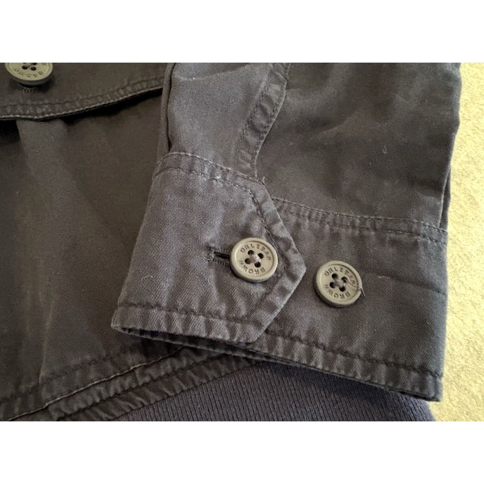 Orlebar Brown Orlebar Brown Jacket Navy Blue Full Zip 007 James Bond S Men Canvas Zip Navy Blue Small Size US S / EU 44-46 / 1 - 5 Thumbnail