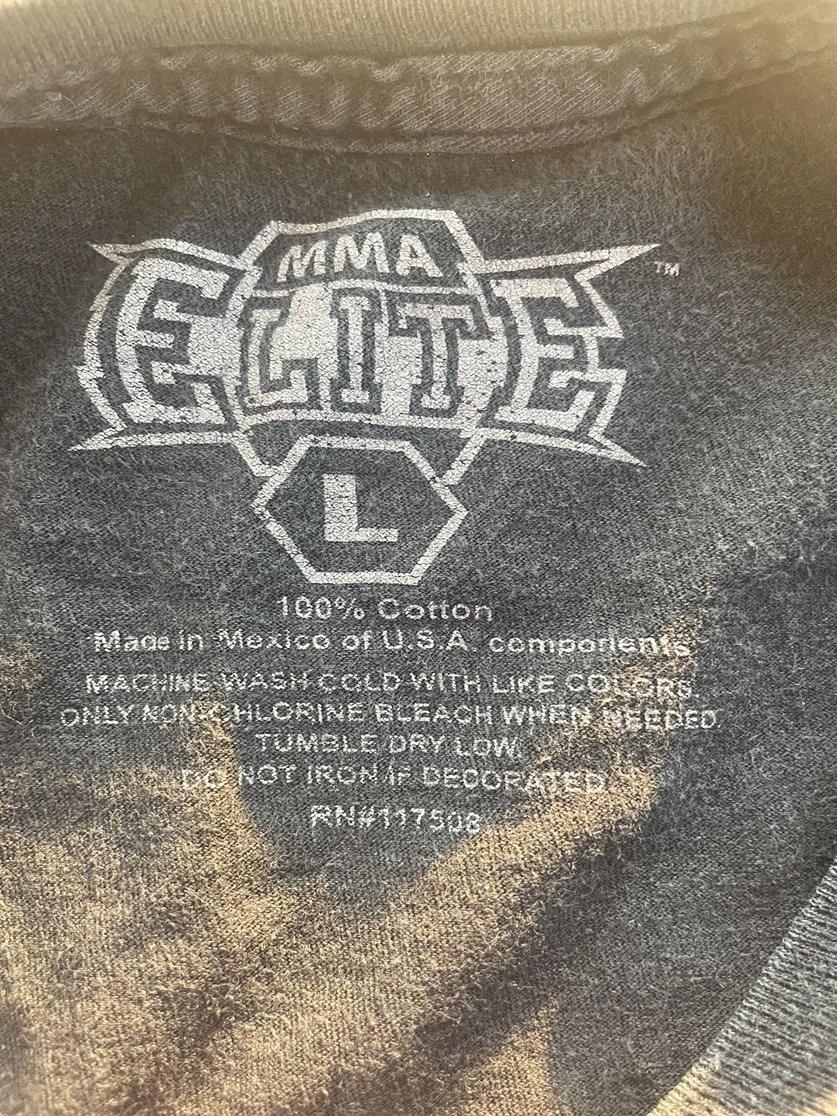 Other MMA Elite Black T-shirt Size US M / EU 48-50 / 2 - 4 Thumbnail