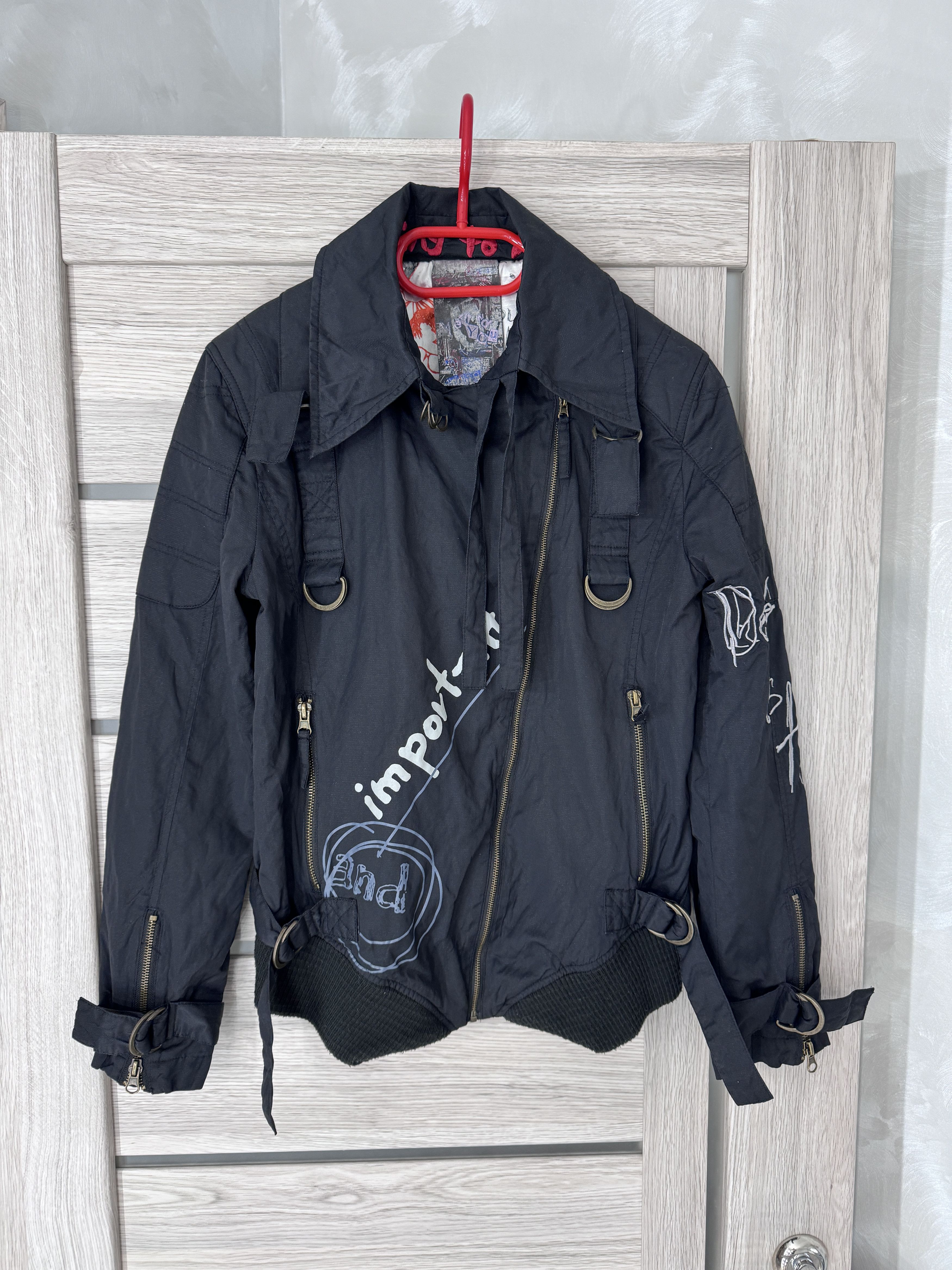 Designer × Desigual Desigual Bomber Jacket Avant Garde Style Womens / Ladies Size M / US 6-8 / IT 42-44 - 1 Thumbnail