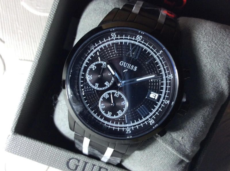 Guess Guess men's black watch Size ONE SIZE - 2 Thumbnail