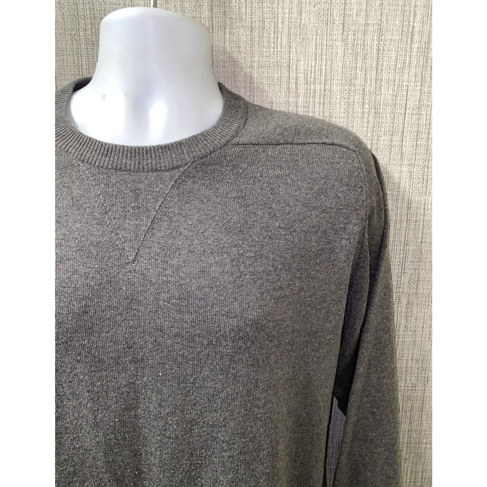 Vintage VINTAGE Meister Mens Gray Soft Crewneck Sweater Size M Crewneck Wool Gray Mens" Size US M / EU 48-50 / 2 - 2 Thumbnail