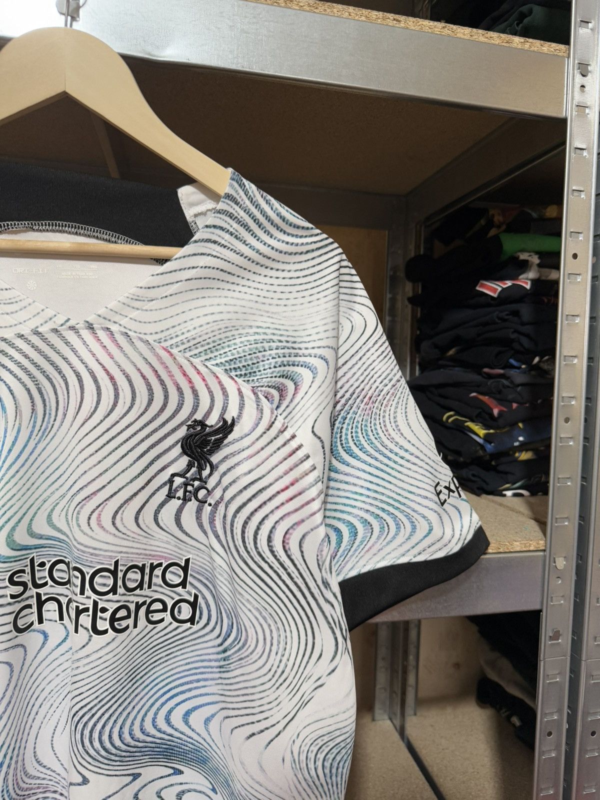 New Balance FC Liverpool 2022 2023 Away Soccer Kit Football Jersey Size US XL / EU 56 / 4 - 4 Thumbnail