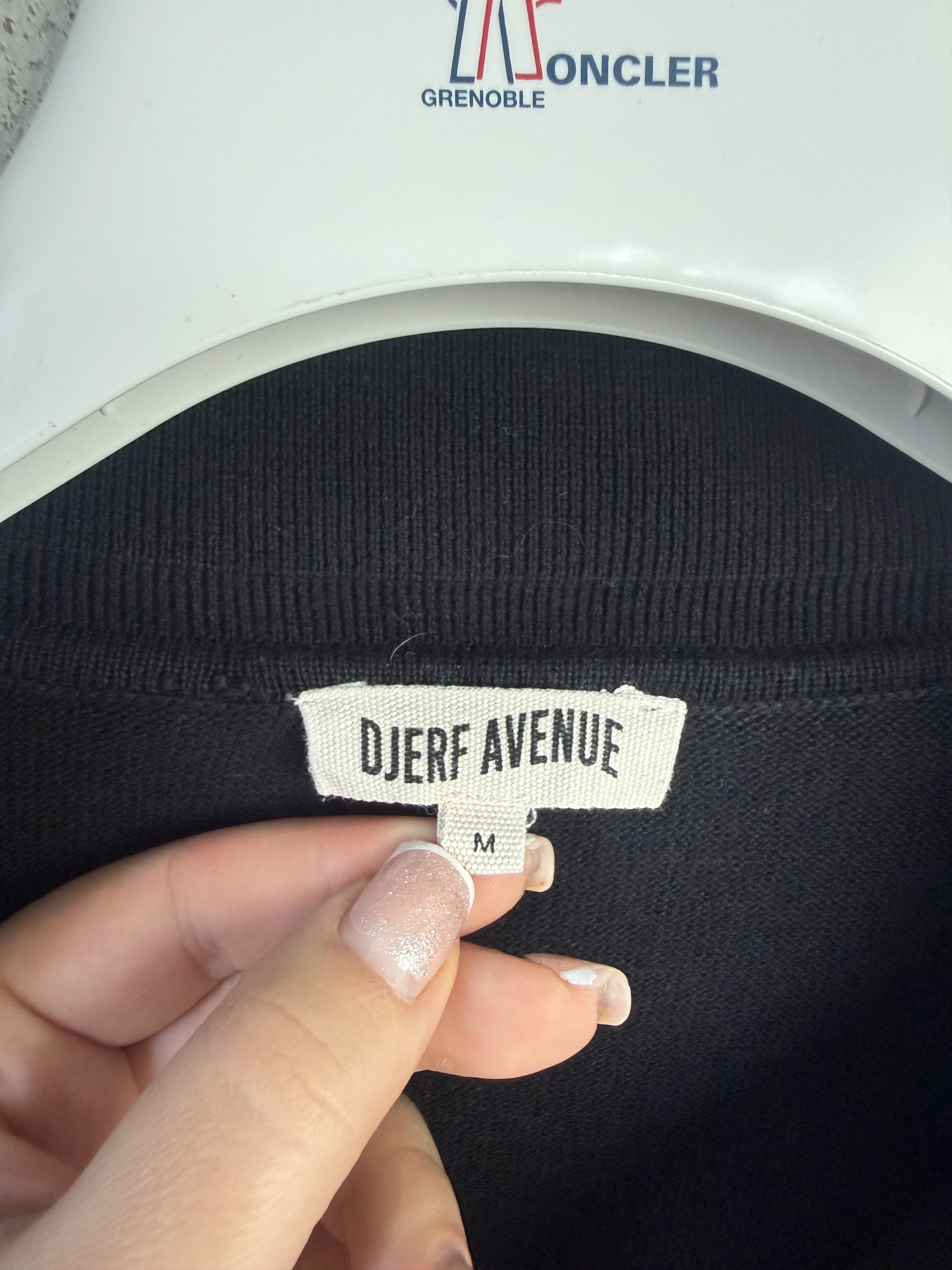 Other Djerf Avenue Getaway dress black cotton casual Size M / US 6-8 / IT 42-44 - 4 Thumbnail