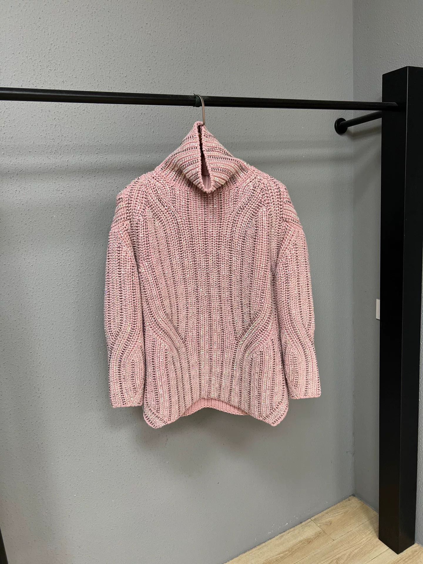 Ermanno Scervino Ermanno Scervino Full Diamond High Neck Sweater Size M / US 6-8 / IT 42-44 - 1 Thumbnail