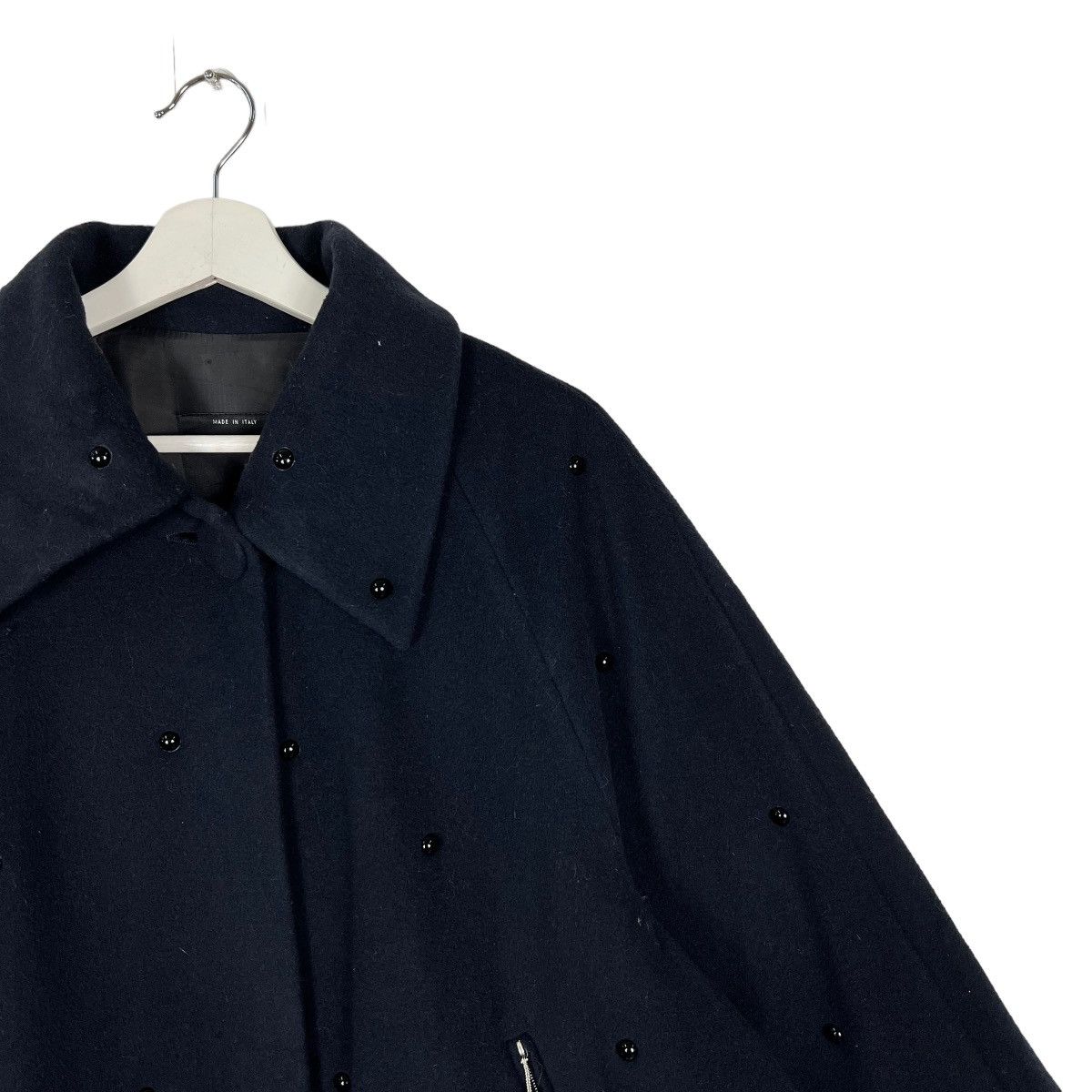 Other 🔥 DIRADA WOOL PONCHOS COAT MADE IN ITALY Size L / US 10 / IT 46 - 6 Thumbnail
