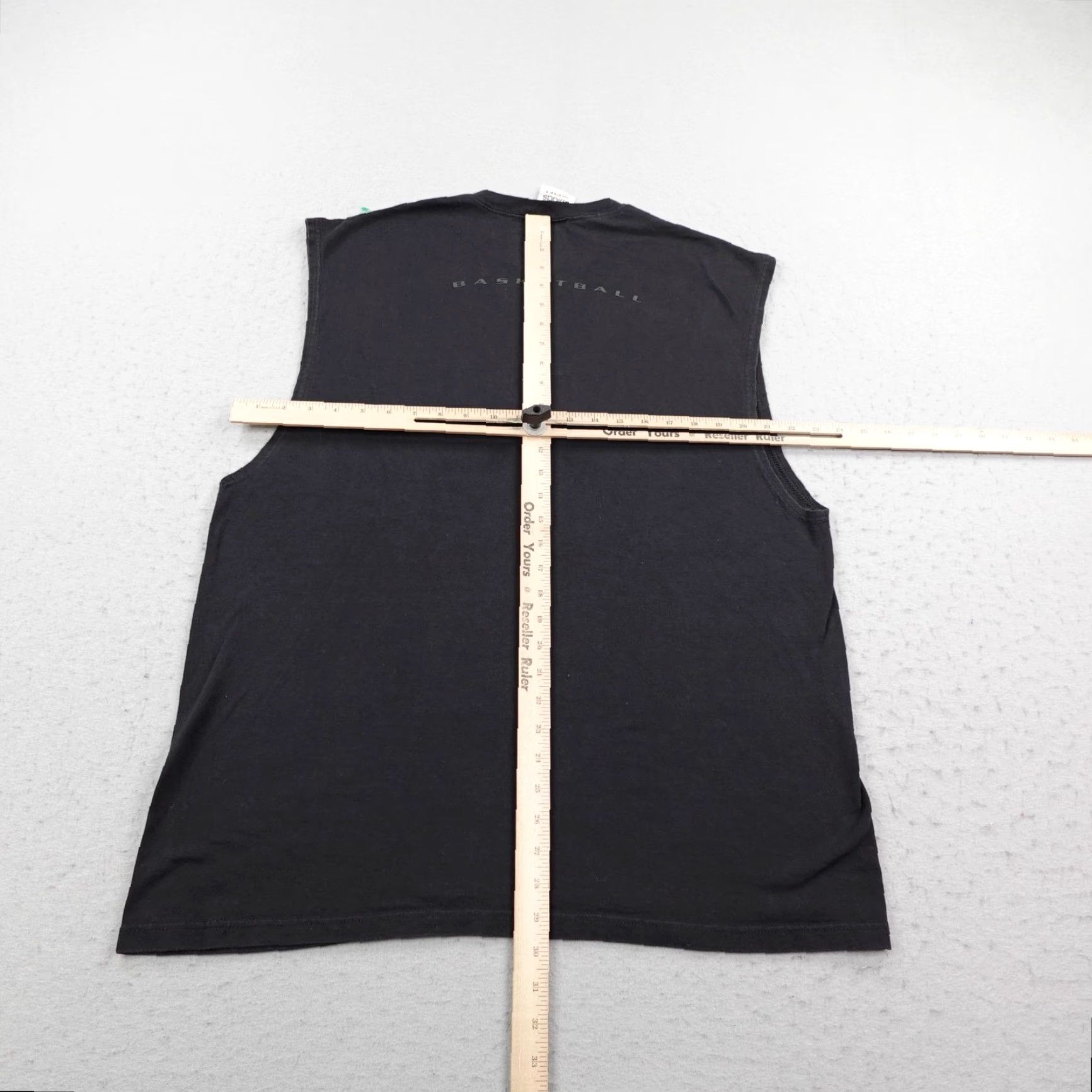Adidas VINTAGE adidas Shirt Mens Large Black Basketball Sleeveless Tank Top 90s USA Size US L / EU 52-54 / 3 - 4 Thumbnail