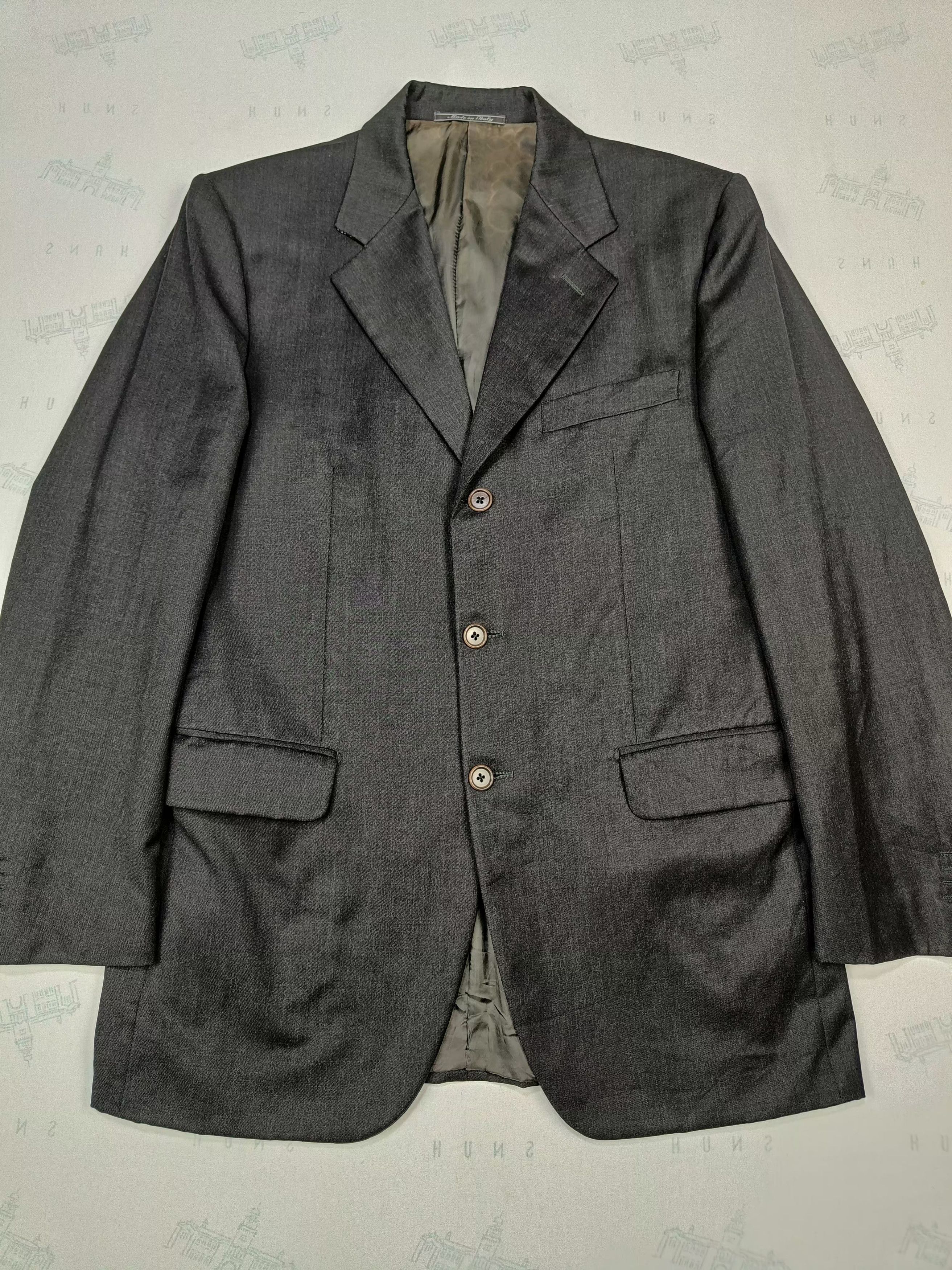 Fendi Vintage FENDI Single Breast WOOL BLAZER Size 38S - 5 Thumbnail