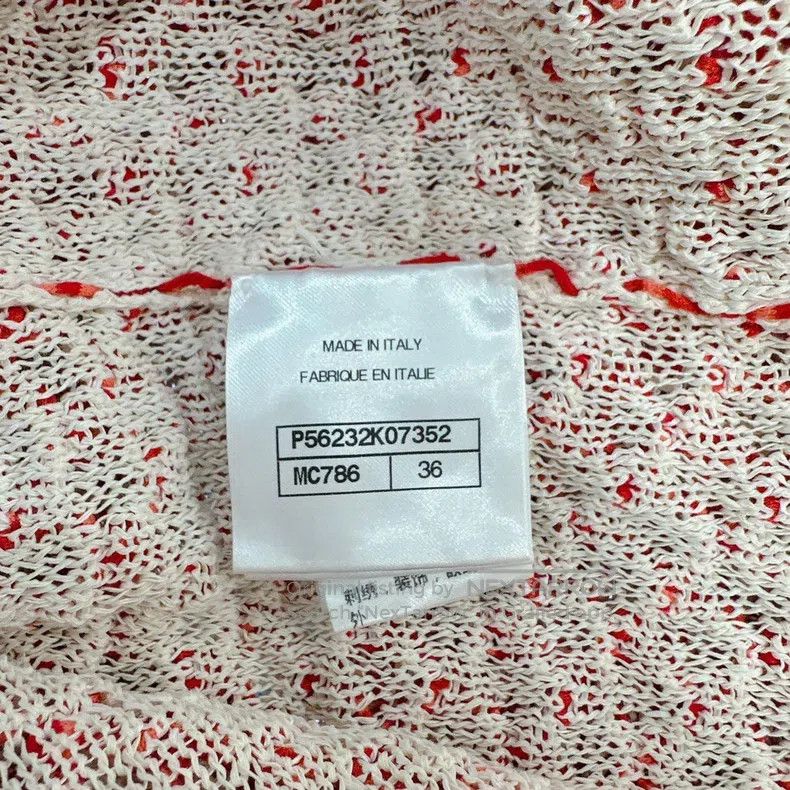Chanel Chanel 17p red knitted sweater Size XS / US 0-2 / IT 36-38 - 4 Thumbnail