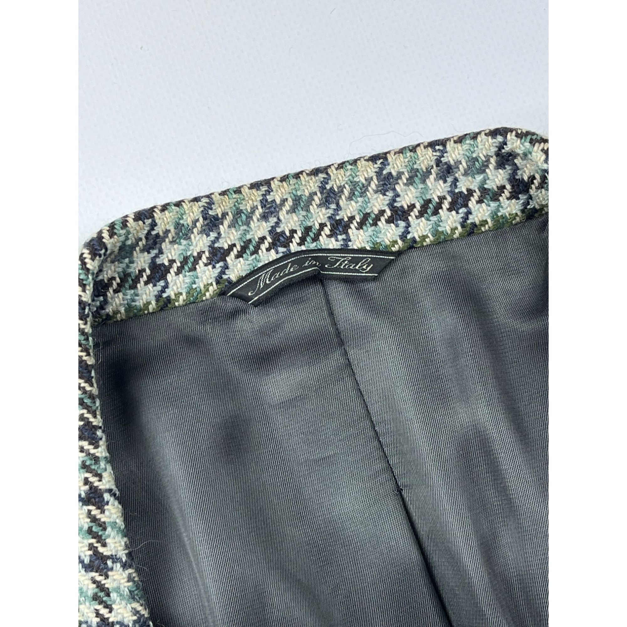 Versace 90s Vintage Gianni Versace Made In Italy Blazer Size 44L - 5 Thumbnail