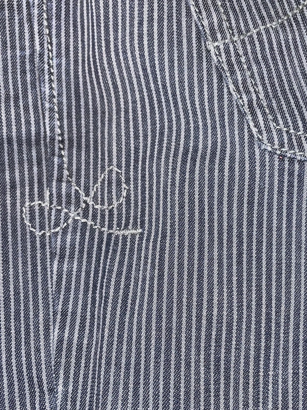 Other Level 99 Wide Leg Trouser Pinstripe Jean Size 29" - 12 Thumbnail