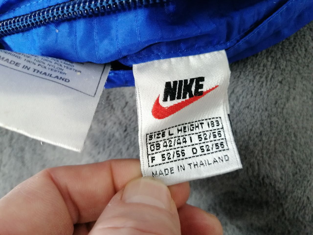 Nike × Vintage Reversible vintage nike jacket Size L Size US L / EU 52-54 / 3 - 11 Thumbnail