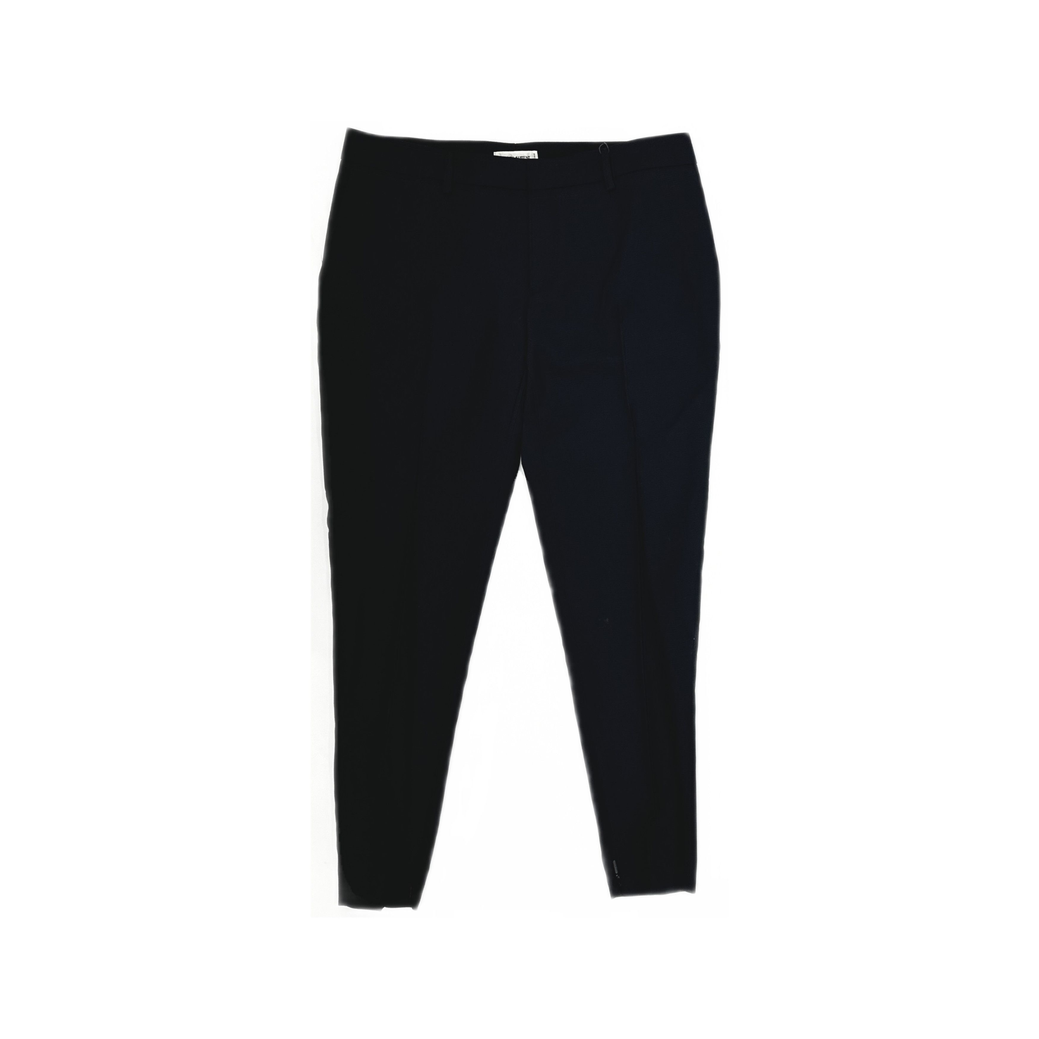 Saint Laurent Paris Saint Laurent Black Uniform Trousers Size US 26 / EU 42 Size US 26 / EU 42 - 1 Thumbnail