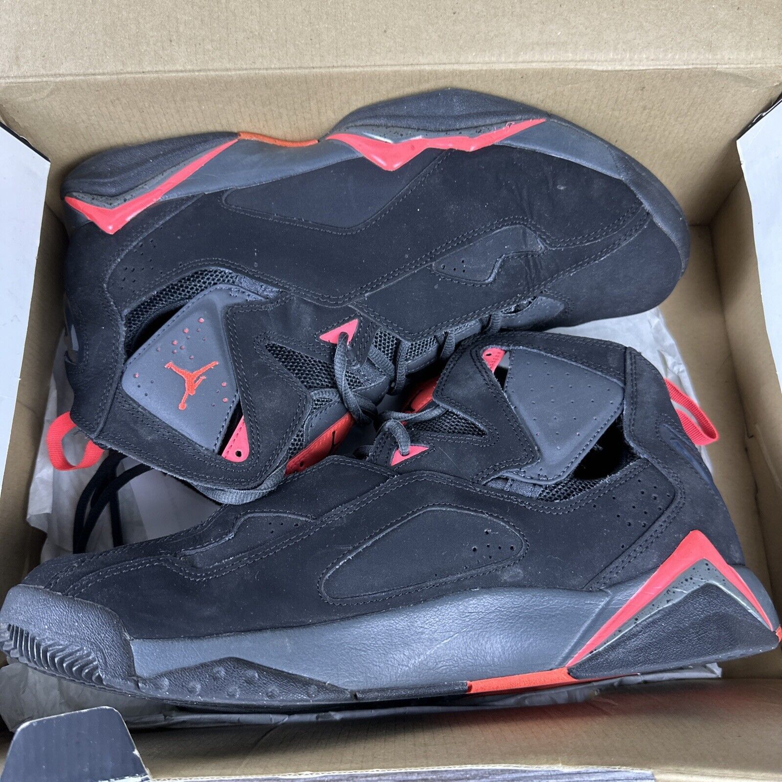 Nike Jordan True Flight Black Infrared 23 Size Men’s 11.5 W Size US 11.5 / EU 44-45 - 15 Thumbnail