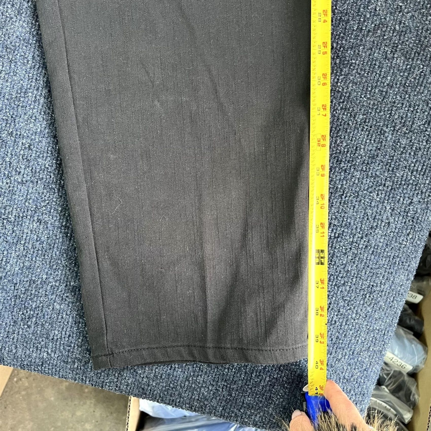 Vintage Ruby Rd Jeans Womens 12 Black High Rise Straight Classic Stretch Denim Pants Size 34" / US 12 / IT 48 - 7 Thumbnail