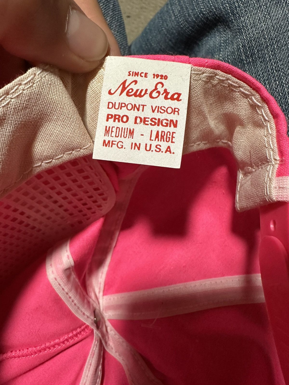 New Era Vintage New Era Pink SnapBack Size ONE SIZE - 4 Thumbnail