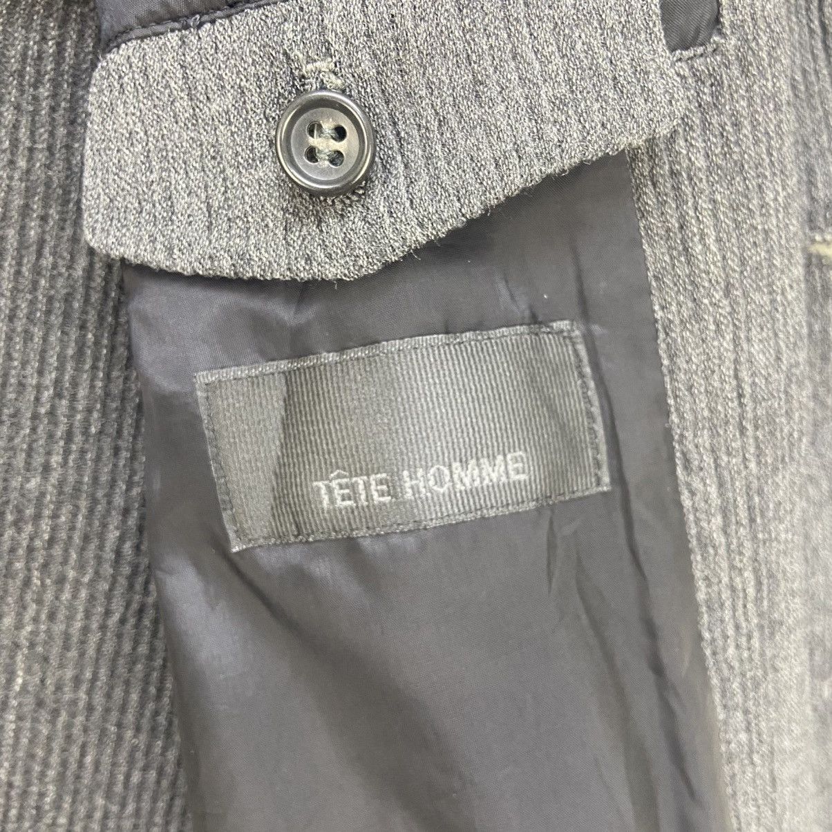 Tete Homme Tete Homme by Issey Miyake Pleated Coat Size US S / EU 44-46 / 1 - 11 Thumbnail