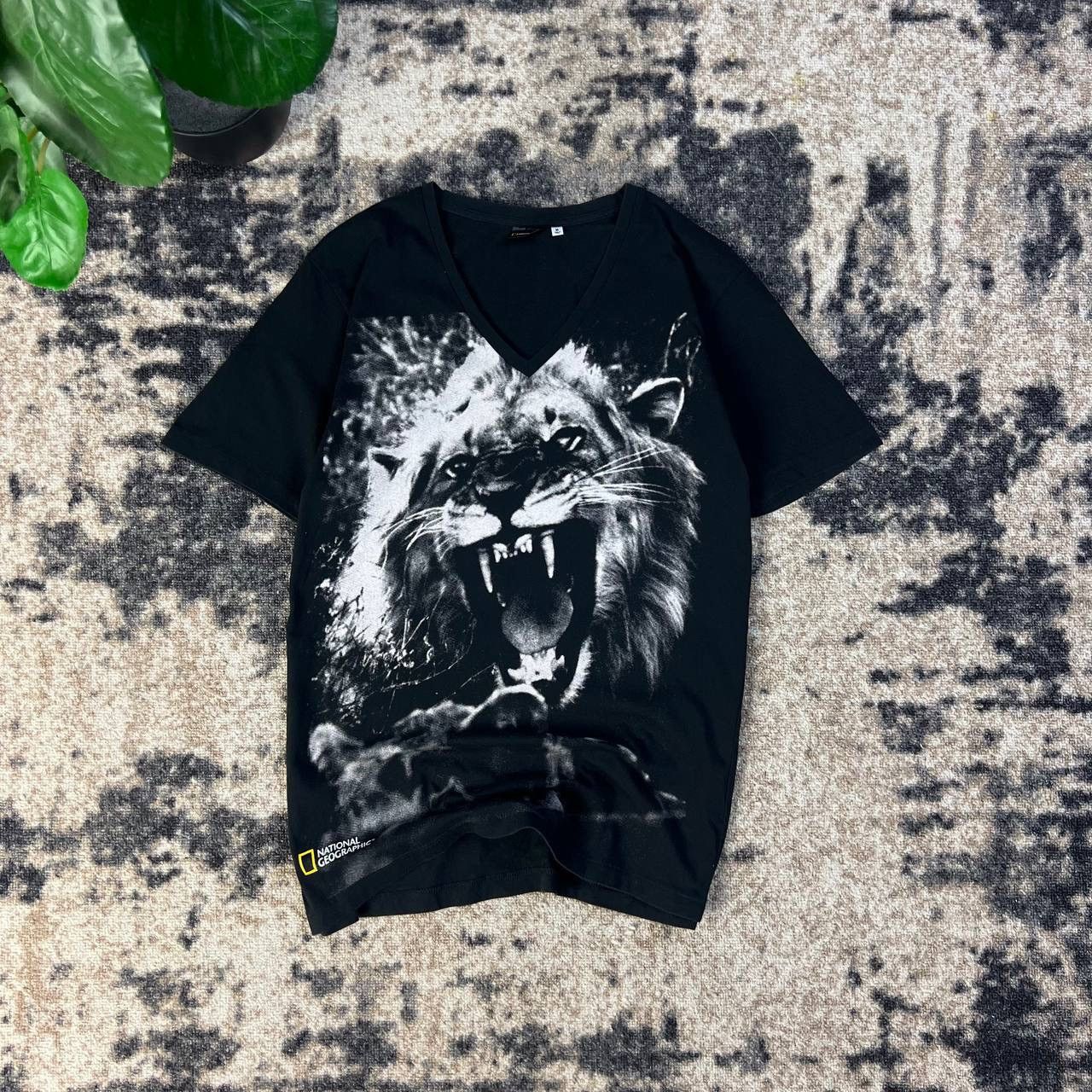 Chanel × Vintage VINTAGE CHANEL BOUTIQUE EMBROIDERY LOGO T-SHIRT