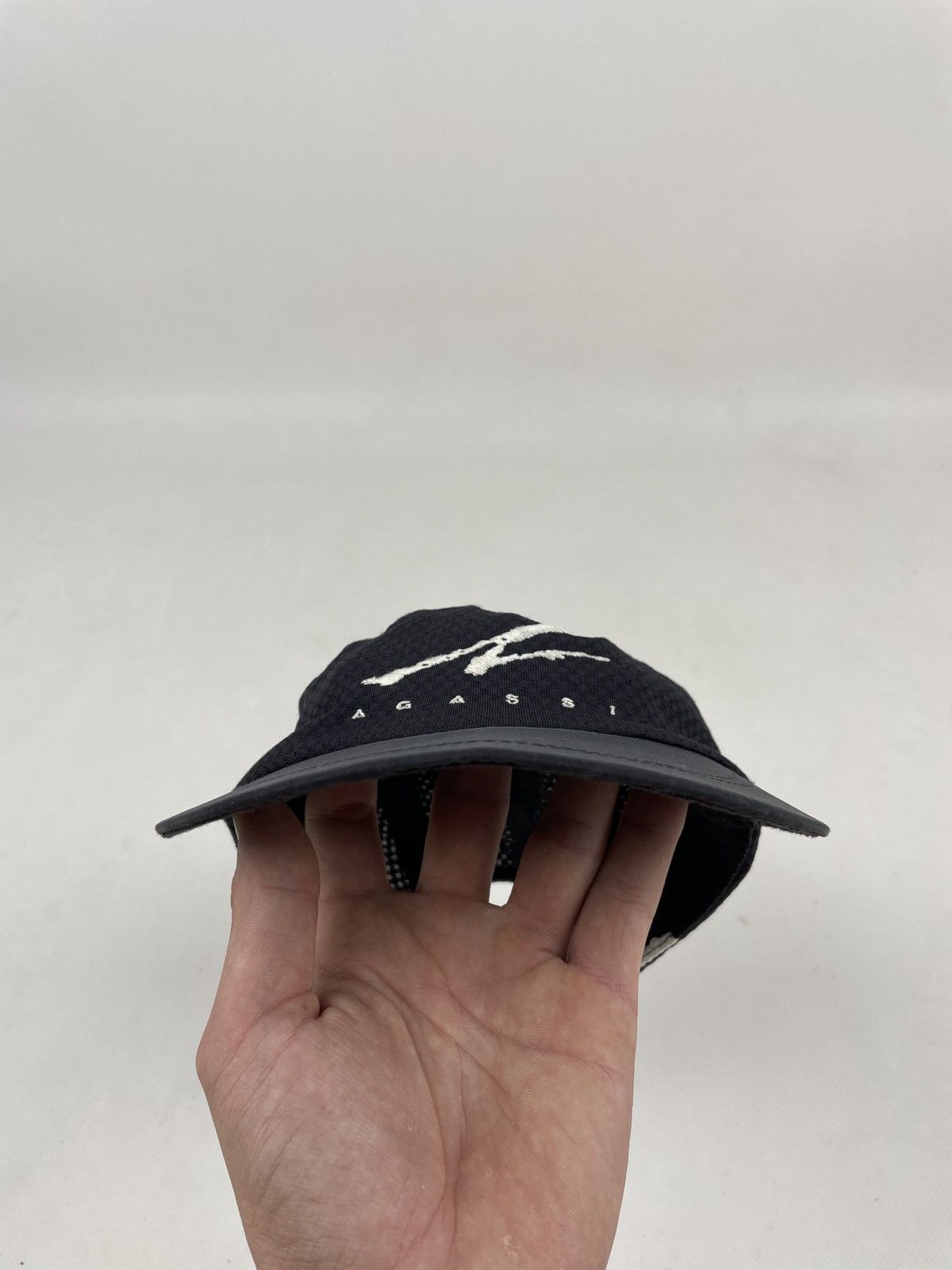 Vintage 90s ANDRE AGASSI Challenge Court Mesh Swoosh Tennis Cap Hat Size ONE SIZE - 16 Thumbnail