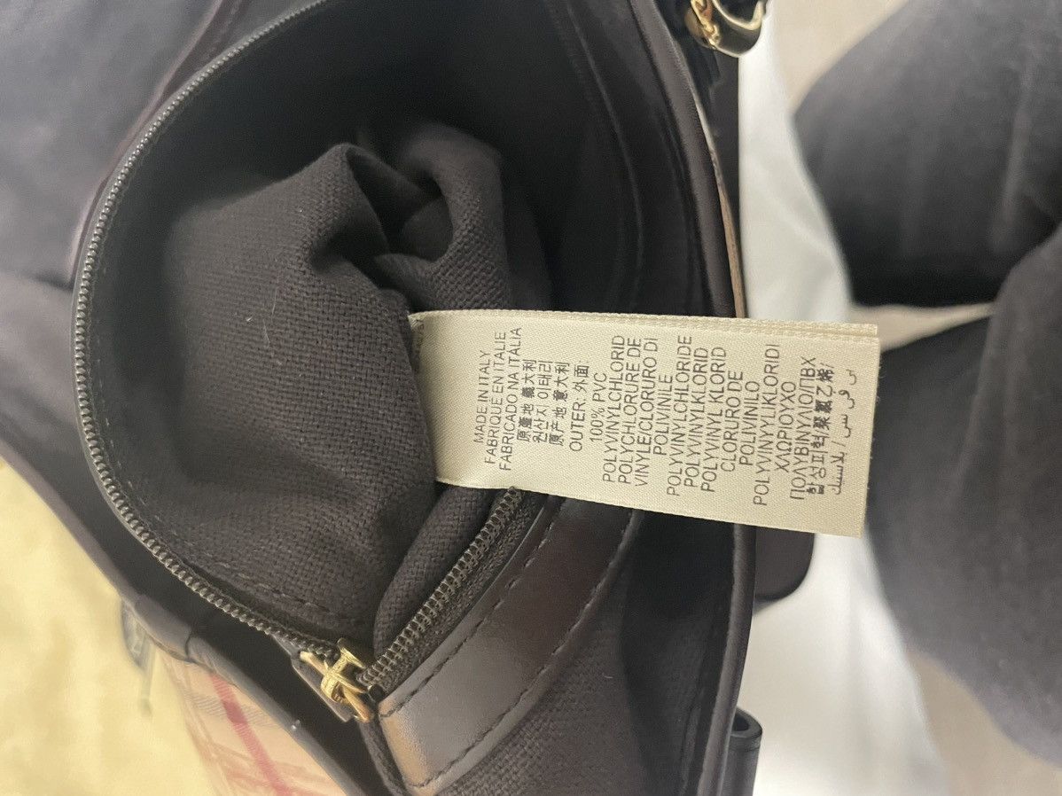 Burberry Burberry Haymarket Tote Bag Size ONE SIZE - 5 Thumbnail