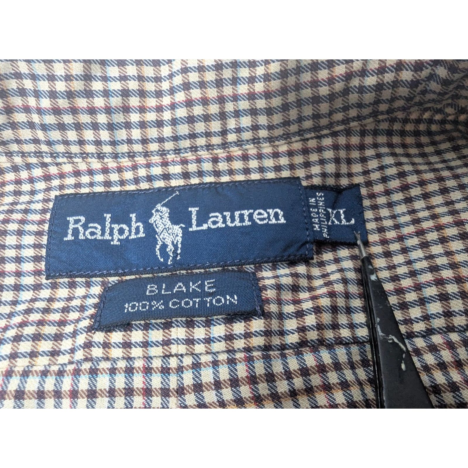 Ralph Lauren Ralph Lauren Shirt Button-Down Brown Plaid XL Cotton Long Sleeve Men’s Button-Up Casual, Classic, Preppy, Logo, All Seasons Size US XL / EU 56 / 4 - 7 Thumbnail