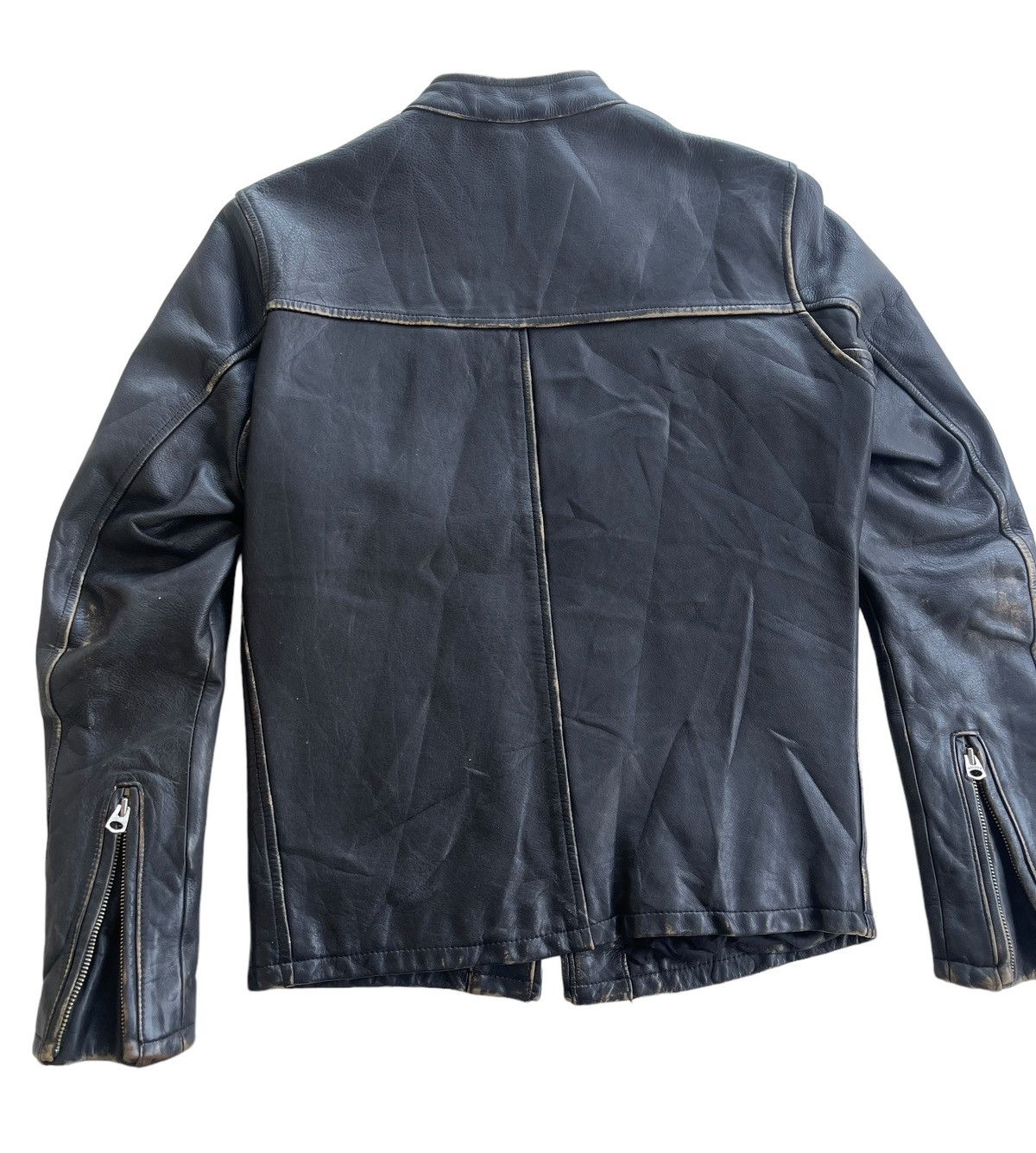 WEST RIDE 50s West Ride Motorcycle Cowhide Leather Jacket (size 34) Size US XS / EU 42 / 0 - 8 Thumbnail