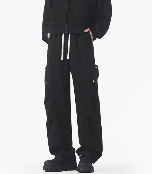Japanese Brand × Jean High street American loose versatile casual cargo trousers Size US 32 / EU 48 - 2 Thumbnail