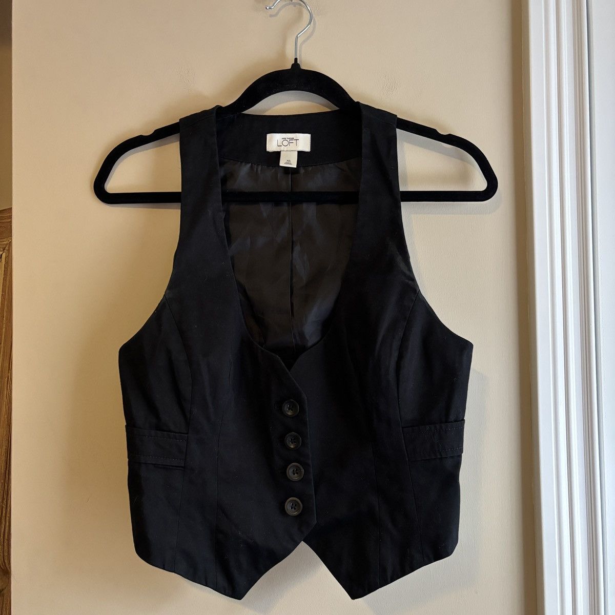 Loft Y2k style fitted vest Size XS / US 0-2 / IT 36-38 - 1 Thumbnail