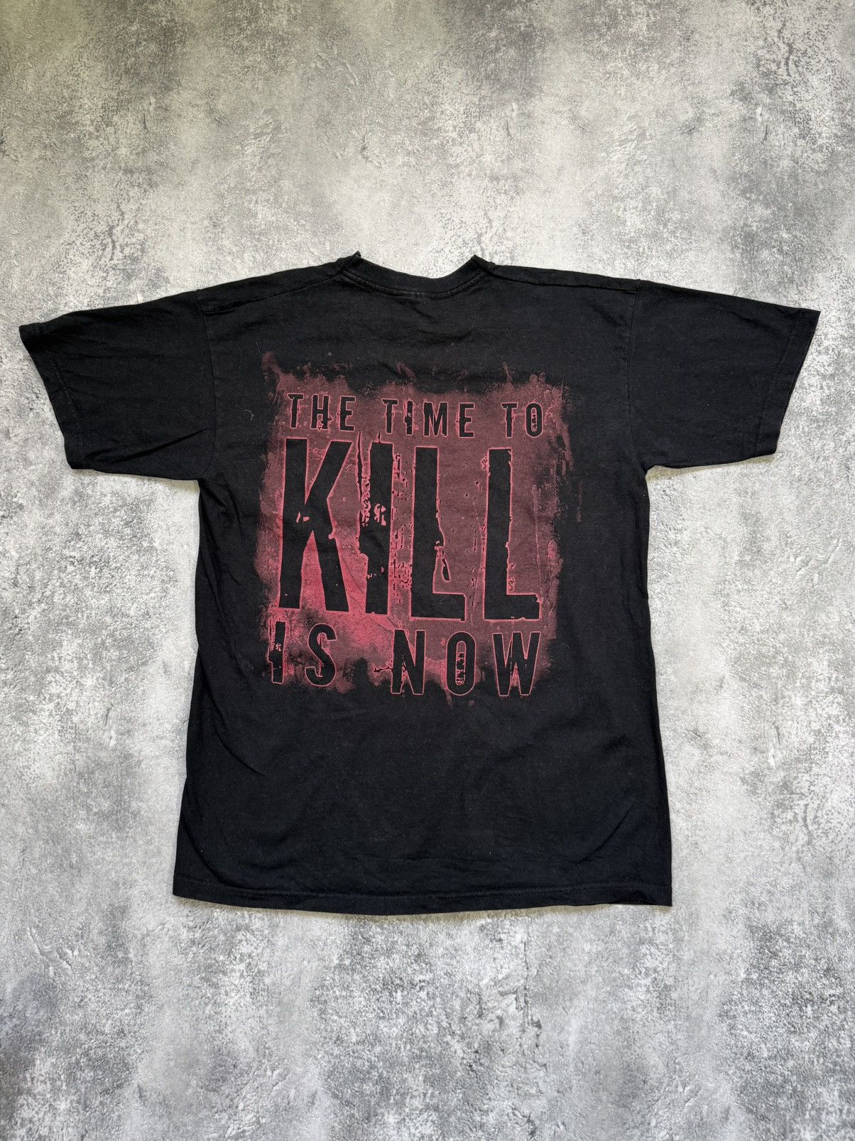 Band Tees × Fruit Of The Loom × Vintage T-Shirt Cannibal Corpse The Time To Kill Is Now Size US M / EU 48-50 / 2 - 7 Thumbnail