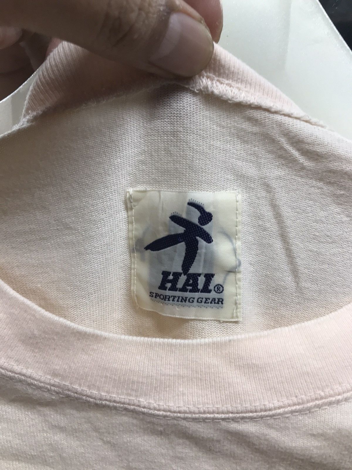 Hai Sporting Gear × Issey Miyake × Japanese Brand Hai Sporting Gear Tee Shirt Size US M / EU 48-50 / 2 - 5 Thumbnail