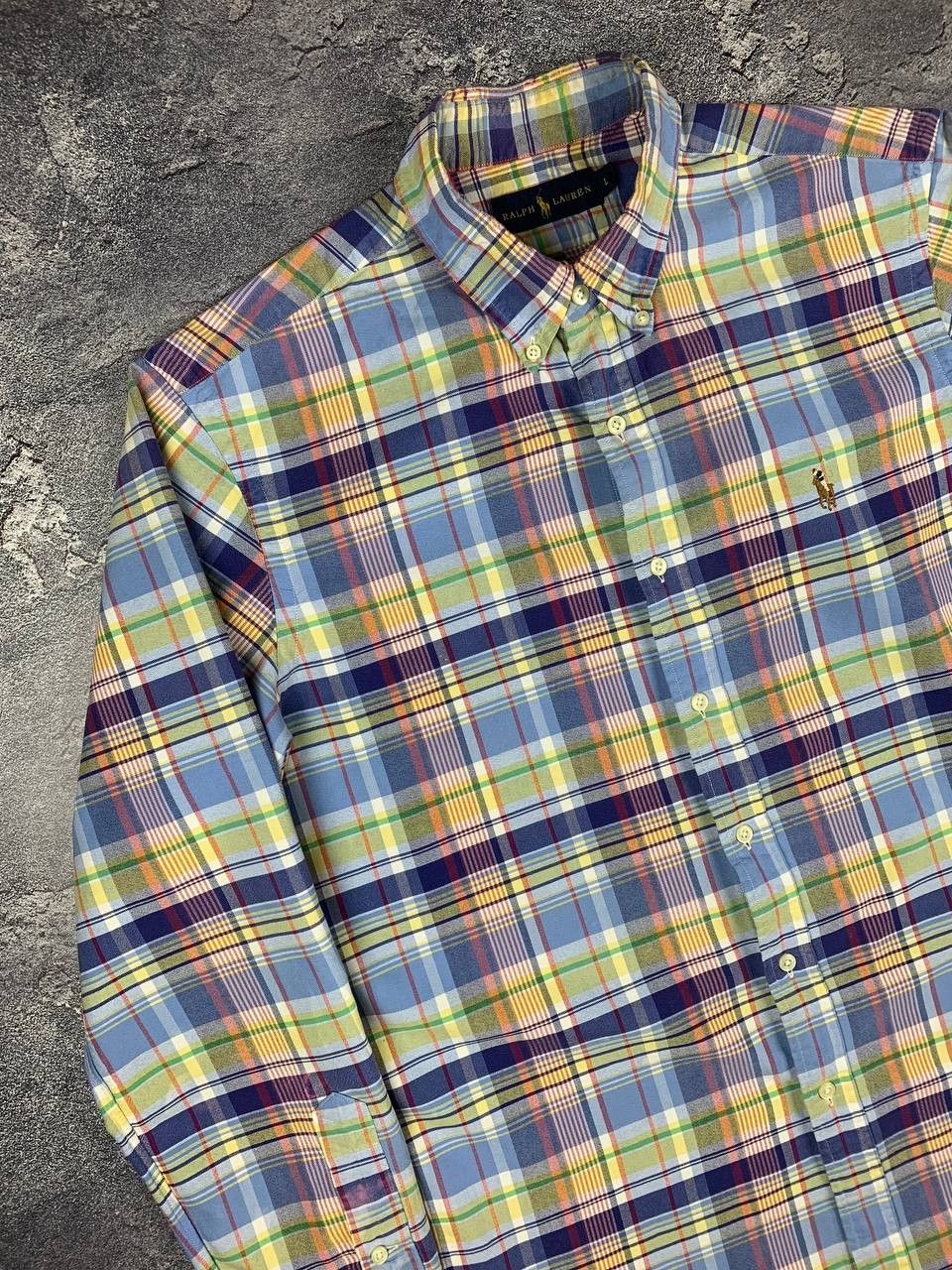 Polo Ralph Lauren Polo Ralph Lauren Men’s Multicolor Plaid Shirt Classic Fit Size US L / EU 52-54 / 3 - 2 Thumbnail