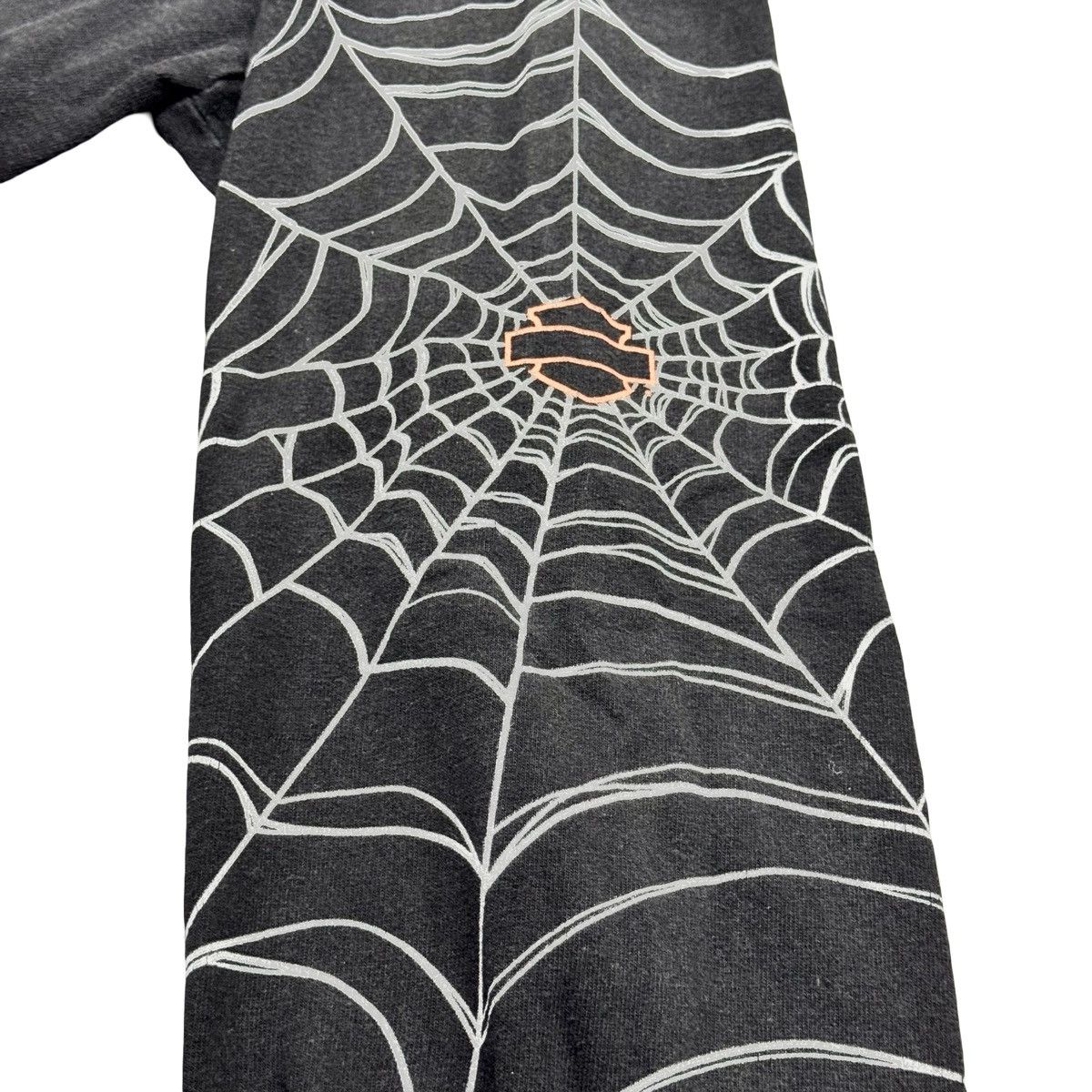 Harley Davidson Vintage 2003 Harley Davidson Spider Web Longsleeve Tshirt Size US M / EU 48-50 / 2 - 3 Thumbnail