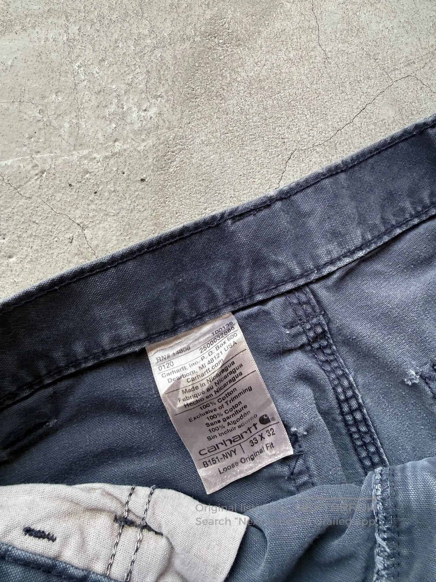 Vintage Vintage Carhartt B151 Carpenter Pant. Size US 33 - 5 Thumbnail