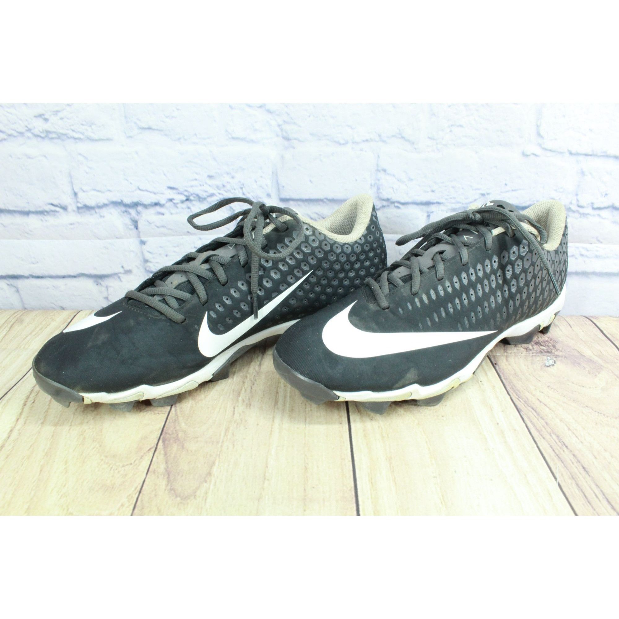 Nike Nike Vapor Ultrafly 2 Black Baseball Cleats Men's Size 12 Size US 12 / EU 45 - 2 Thumbnail