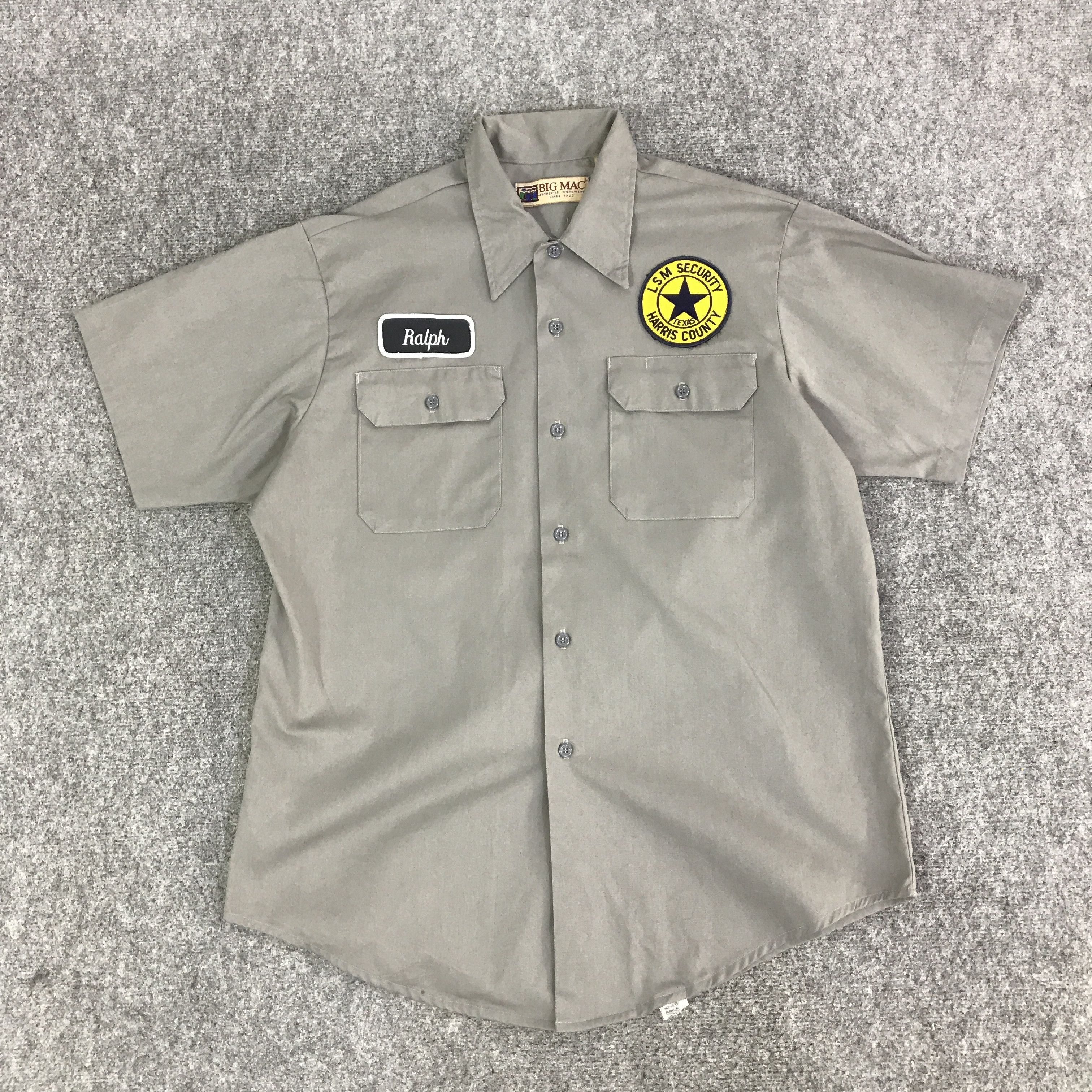 Big Mac VINTAGE BIG MAC BUTTON UP SHIRT K93B45 Size US XL / EU 56 / 4 - 1 Thumbnail