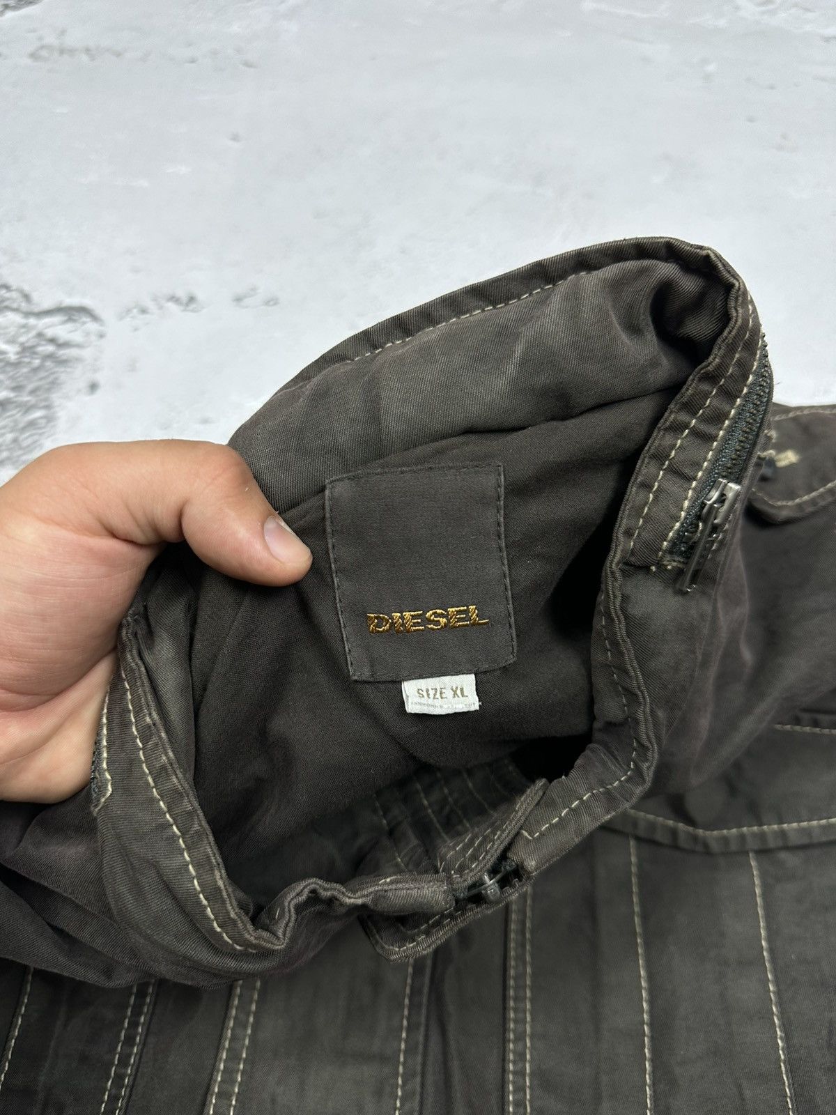 Diesel Diesel Liquid Space Experiment Multipocket Tactical Jacket Size US XL / EU 56 / 4 - 6 Thumbnail