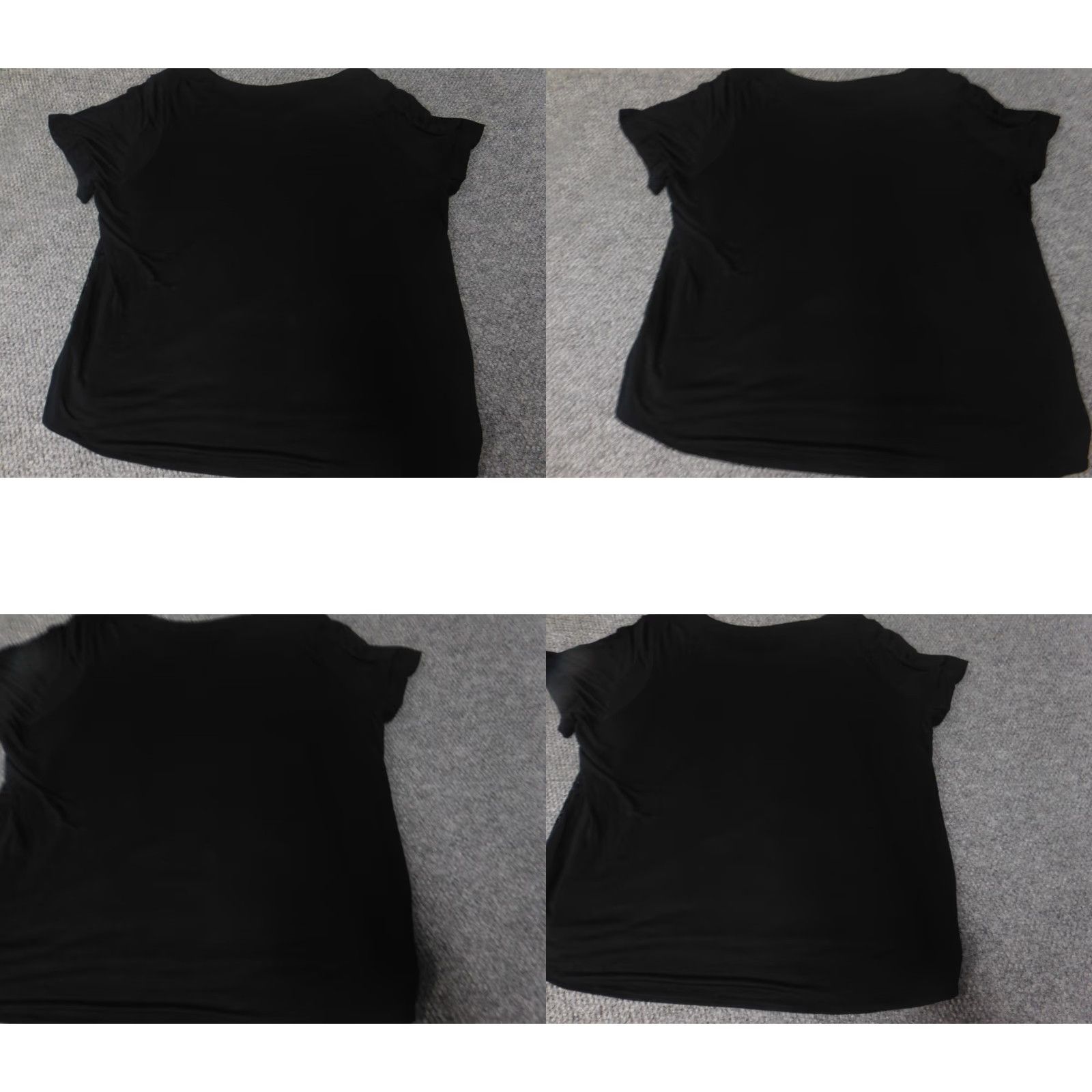 Croft & Barrow Croft & Barrow Blouse Womens 2X Black Crew Neck Short Sleeve Pullover Stretch Casual Shirt Classic 2X Womens Size XXL / US 16-18 / IT 52-54 - 8 Thumbnail