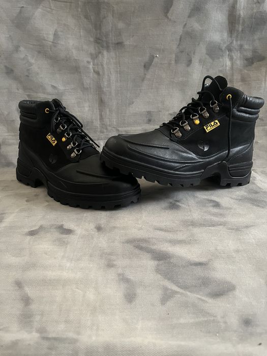 Wu tang hot sale fila boots