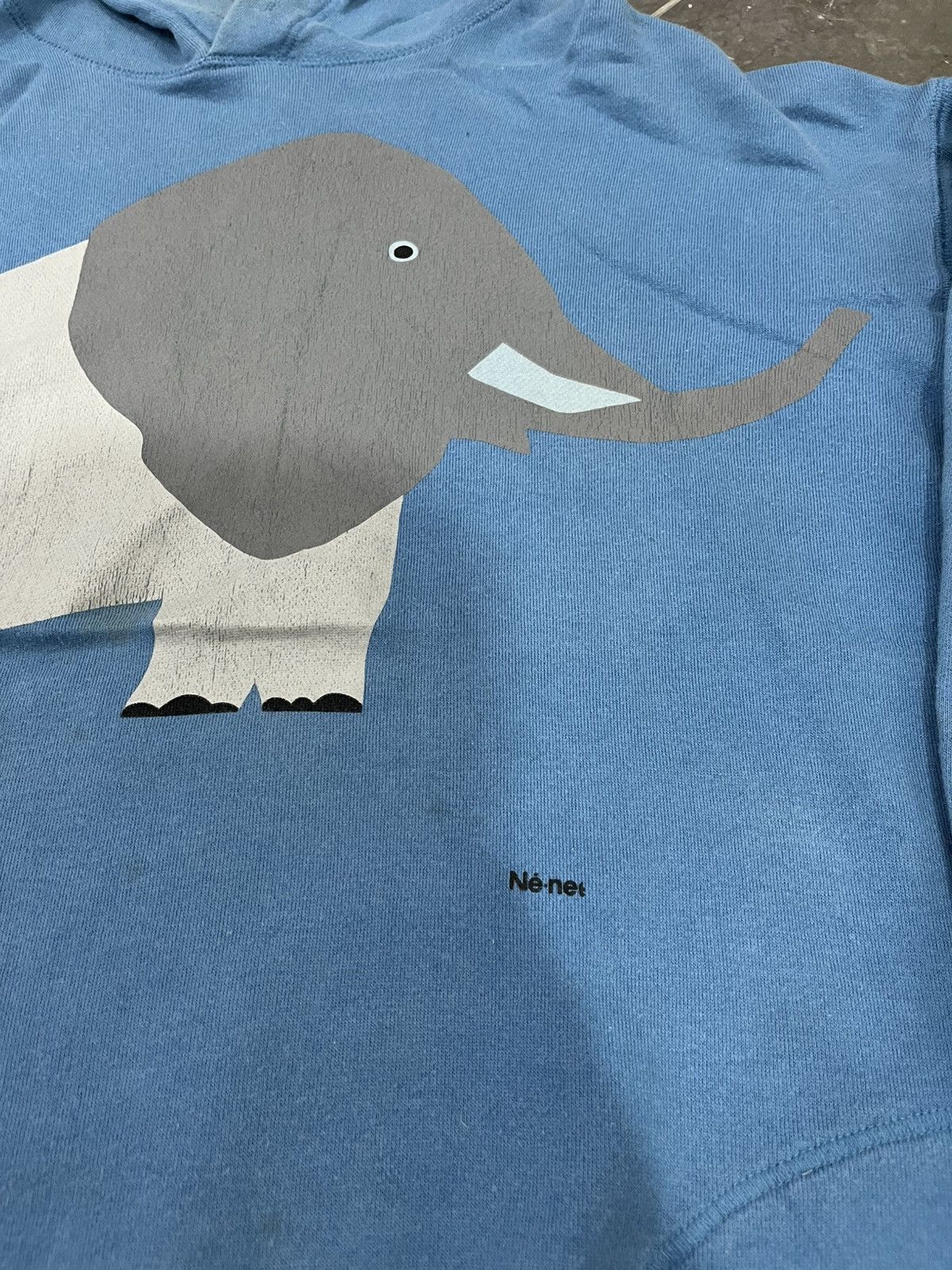 Issey Miyake × Ne-Net × Tsumori Chisato Ne net elephant distressed hoodie Size US L / EU 52-54 / 3 - 3 Thumbnail
