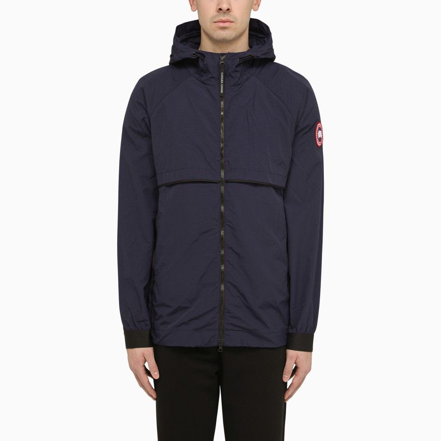 image of Canada Goose O1D2Blof0324 Jacket In Navy Blue, Men's (Size Small)