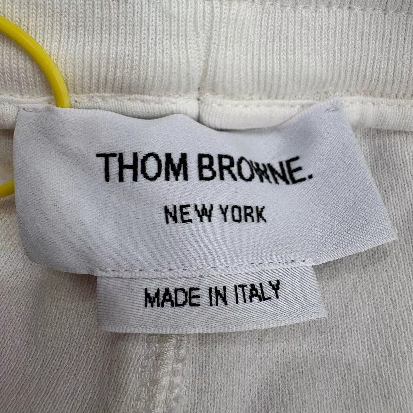 Thom Browne Thom Browne White Knit Casual Sweatpants Size 1 NWT Size US 29 - 3 Thumbnail