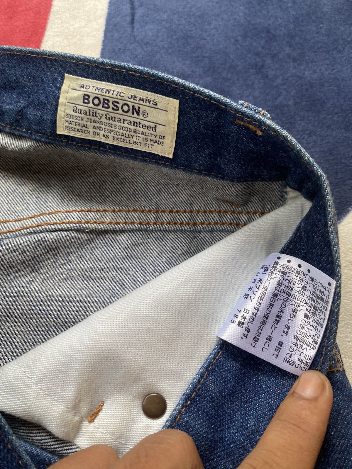 Japanese Brand × Vintage Bobson Denim Japanese Brand Size 29" - 8 Thumbnail