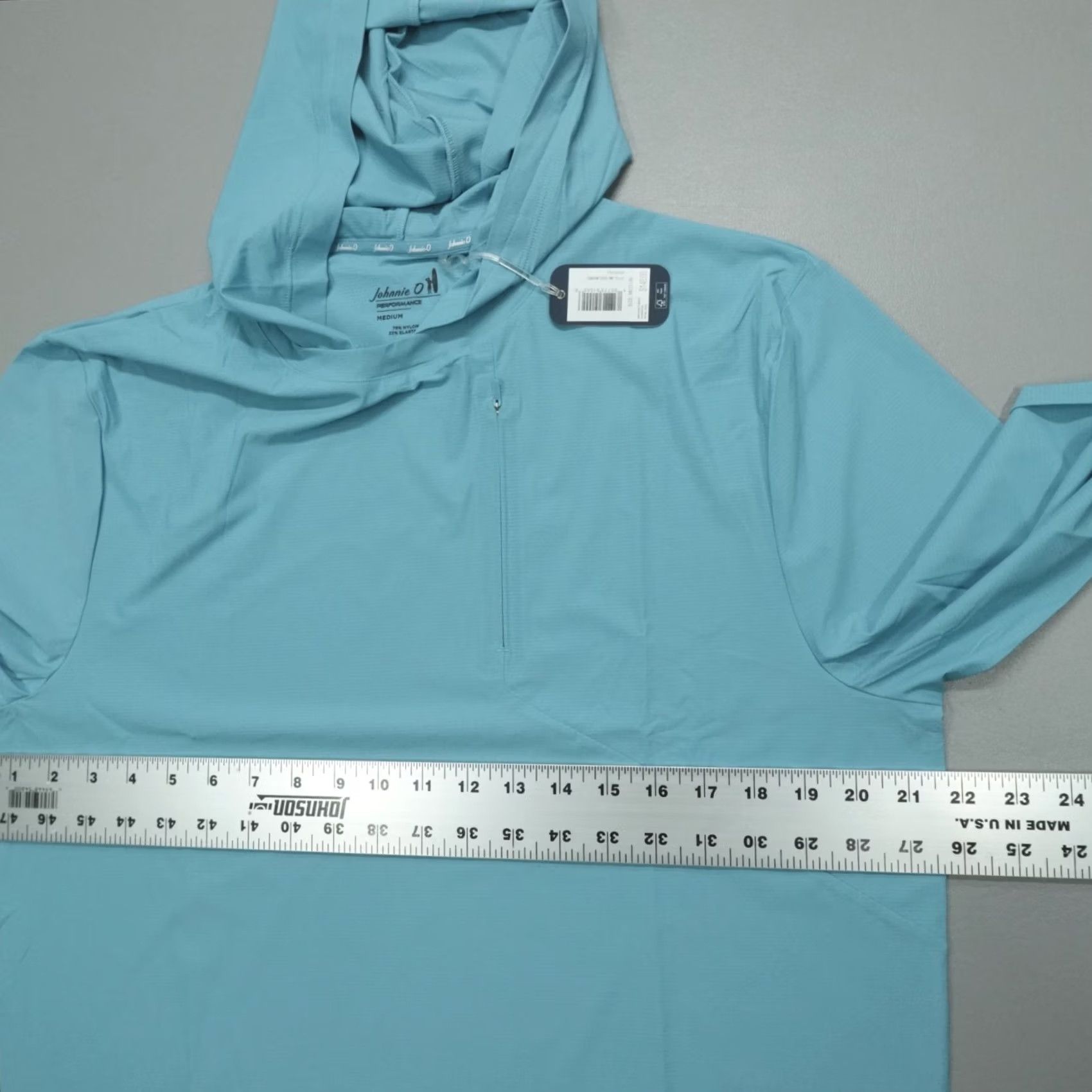 johnnie-O johnnie-O Hoodie Mens M Maxwel Performance Lightweight Haze Blue Nike? Size US M / EU 48-50 / 2 - 6 Thumbnail