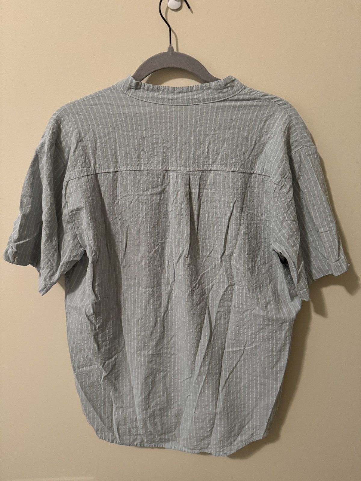 Other Striped Collarless Button Up Size US M / EU 48-50 / 2 - 2 Thumbnail