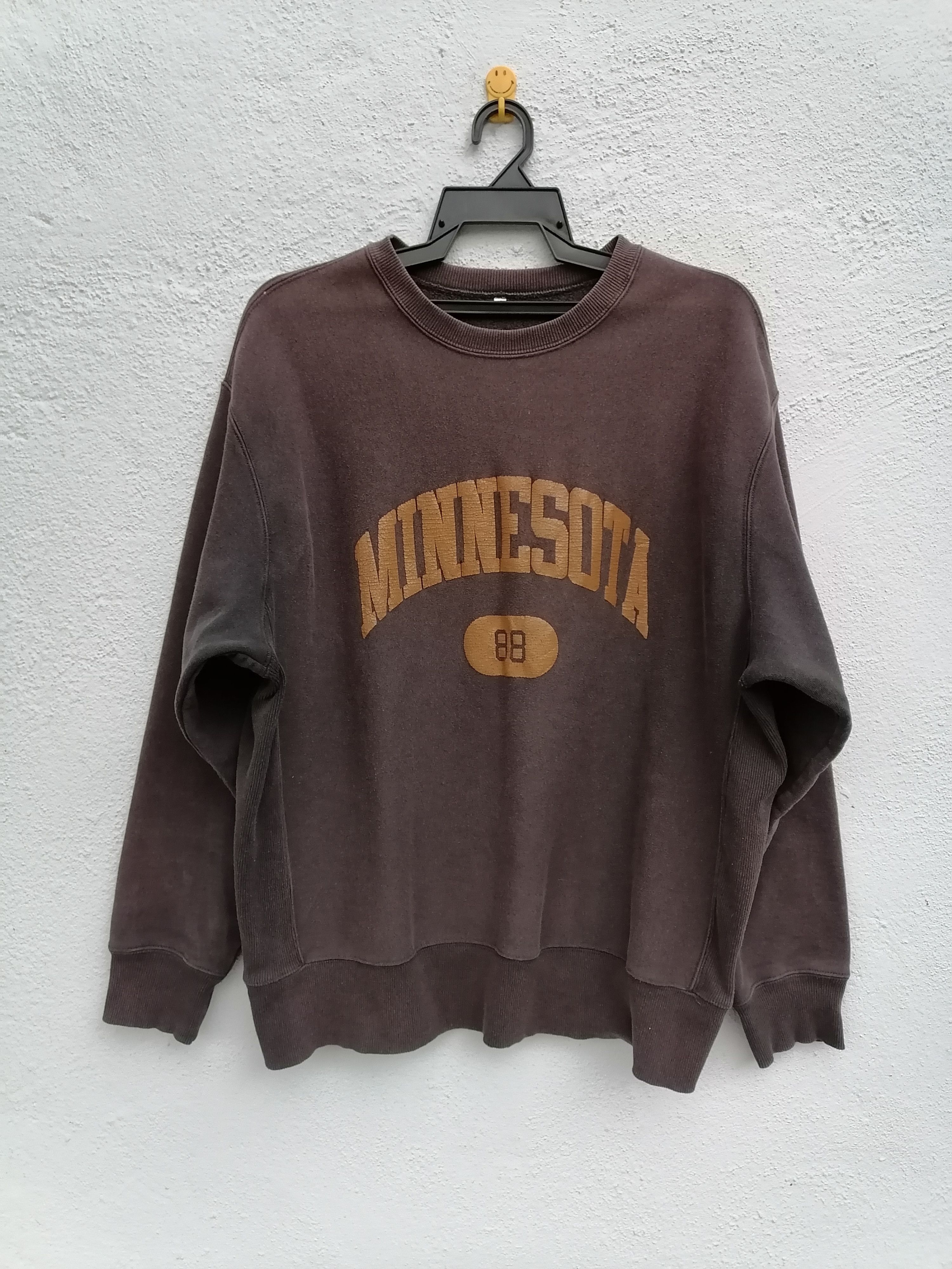 Vintage Trashed Faded Minnesota Reverse Weave Sweatshirts Size US L / EU 52-54 / 3 - 1 Thumbnail