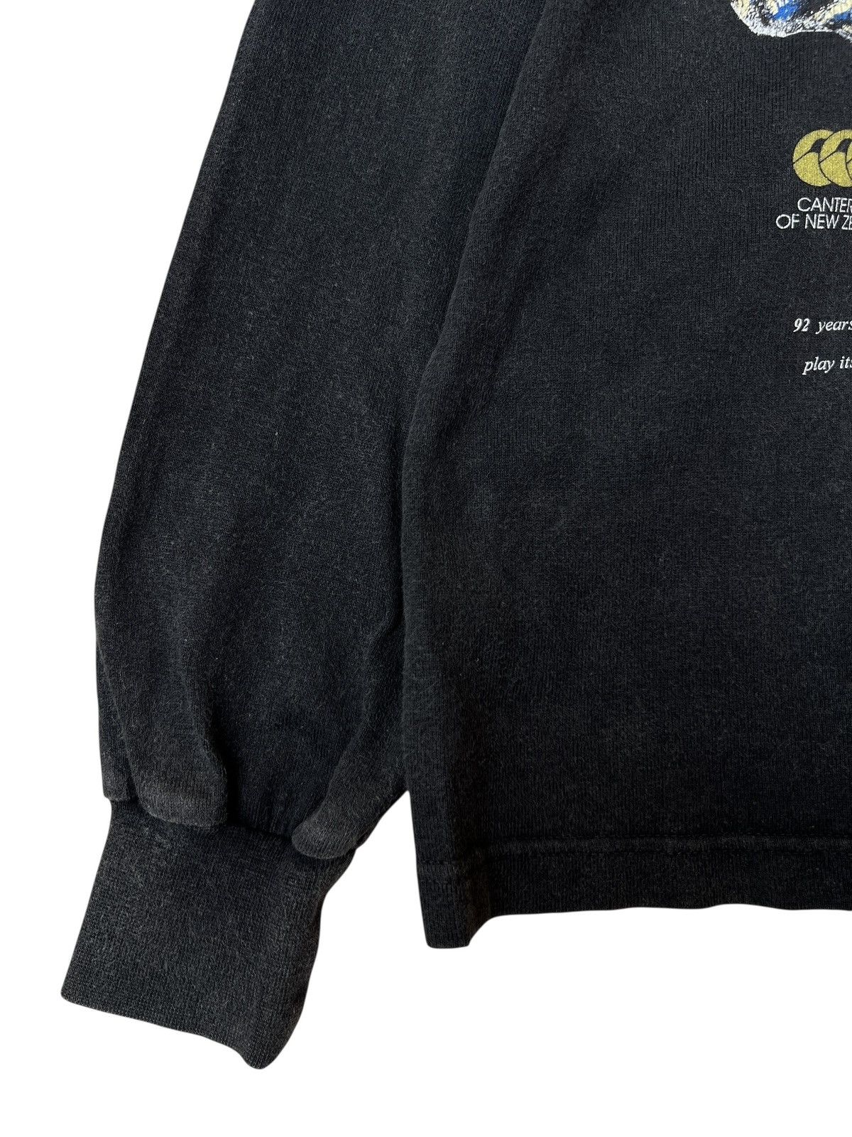 Canterbury of New Zealand Vintage 90s Canterburry World Cup Polo Rugby All Black Shirt Size US L / EU 52-54 / 3 - 7 Thumbnail