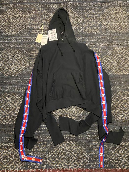 Vetements x best sale champion hoodie