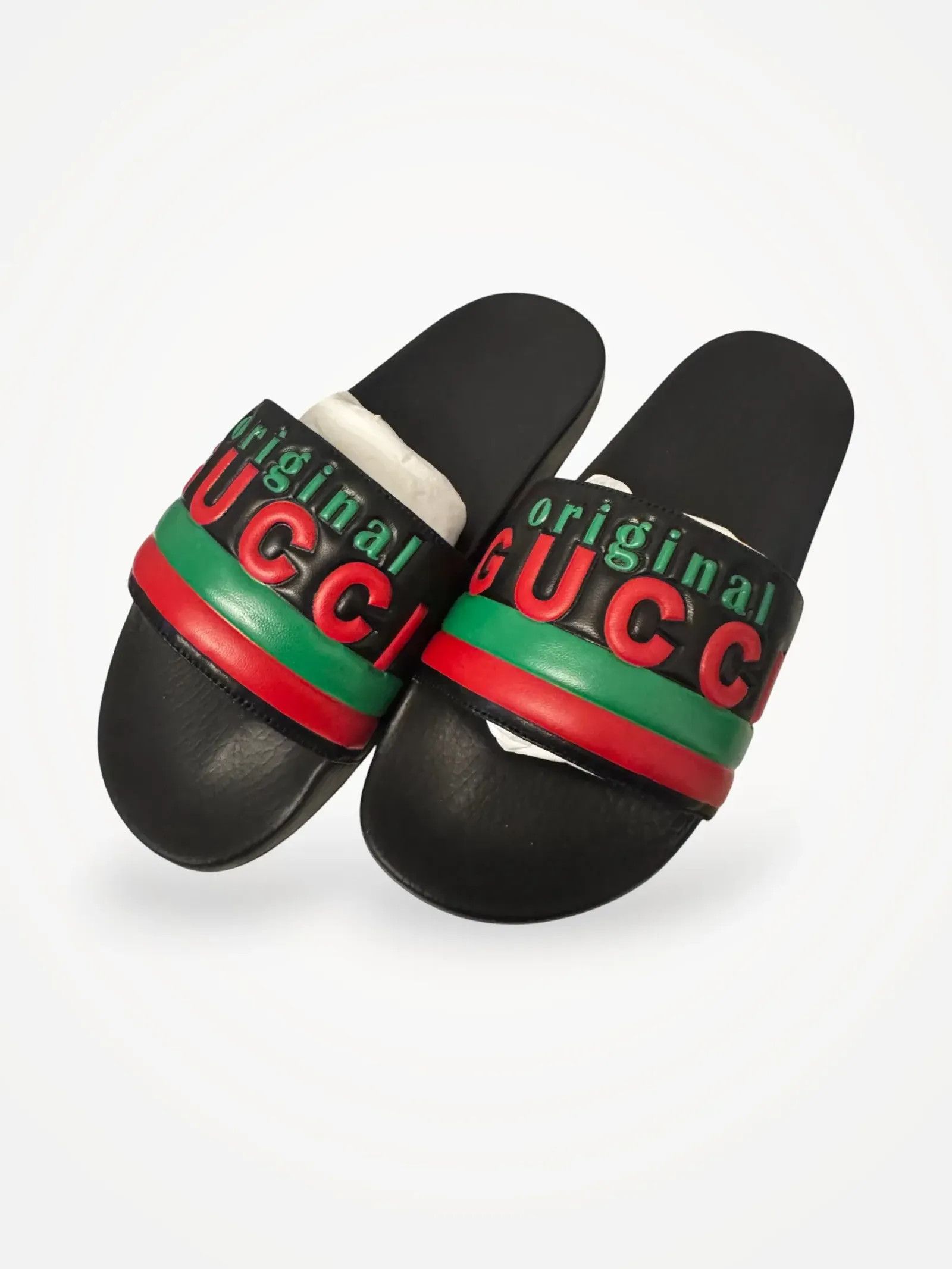 Gucci Gucci GUCCI SLIDE original gucci Sandals Size US 8 / EU 41 - 1 Thumbnail