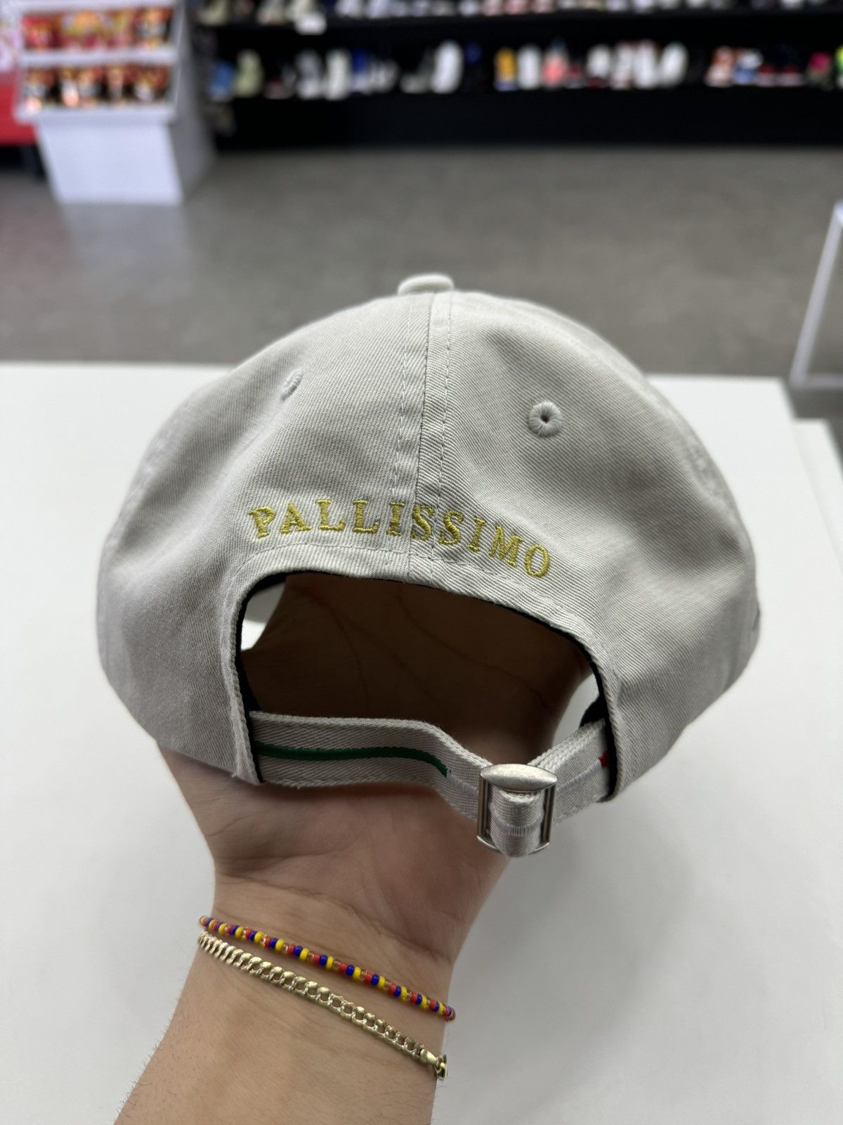 Palace Palace Italia 6-Panel Cap White Size ONE SIZE - 4 Thumbnail