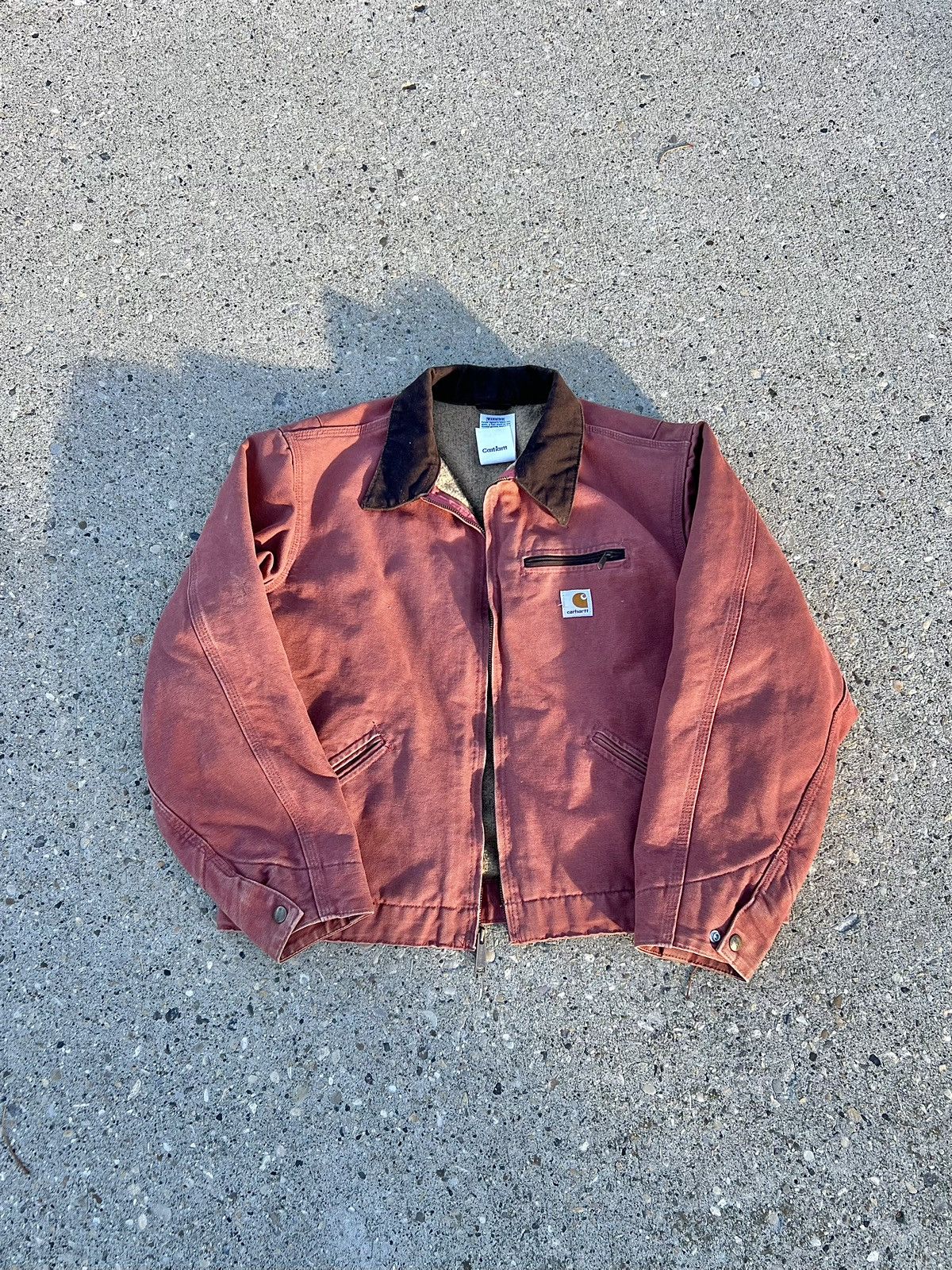 Carhartt Vintage Carhartt Detroit Jacket Pink Size US M / EU 48-50 / 2 - 5 Thumbnail